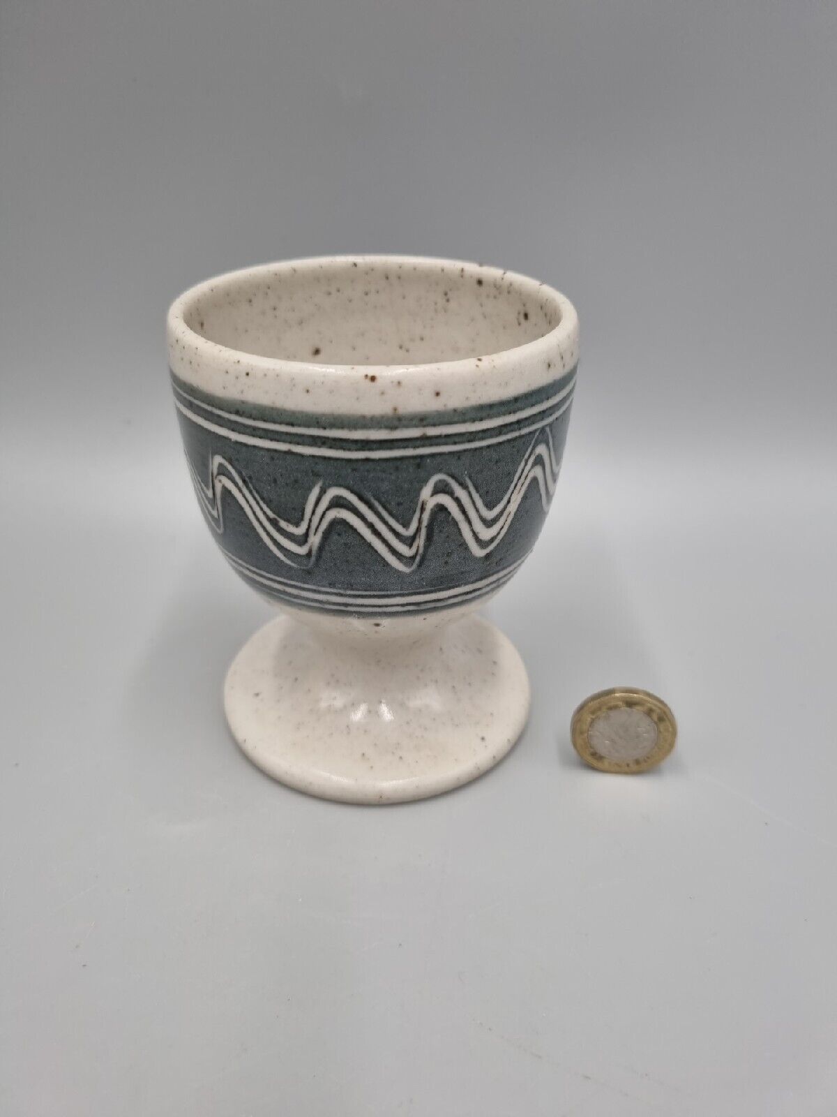 Studio Pottery Goblet By Mick Dixon Of Bartley Heath Pottery