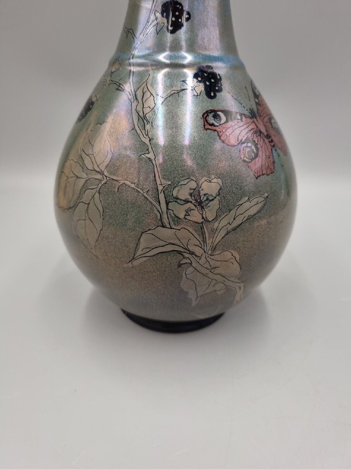 A Jonathan Chiswell Jones Studio Art Pottery Lustre Vase, No. 8169, Signed.