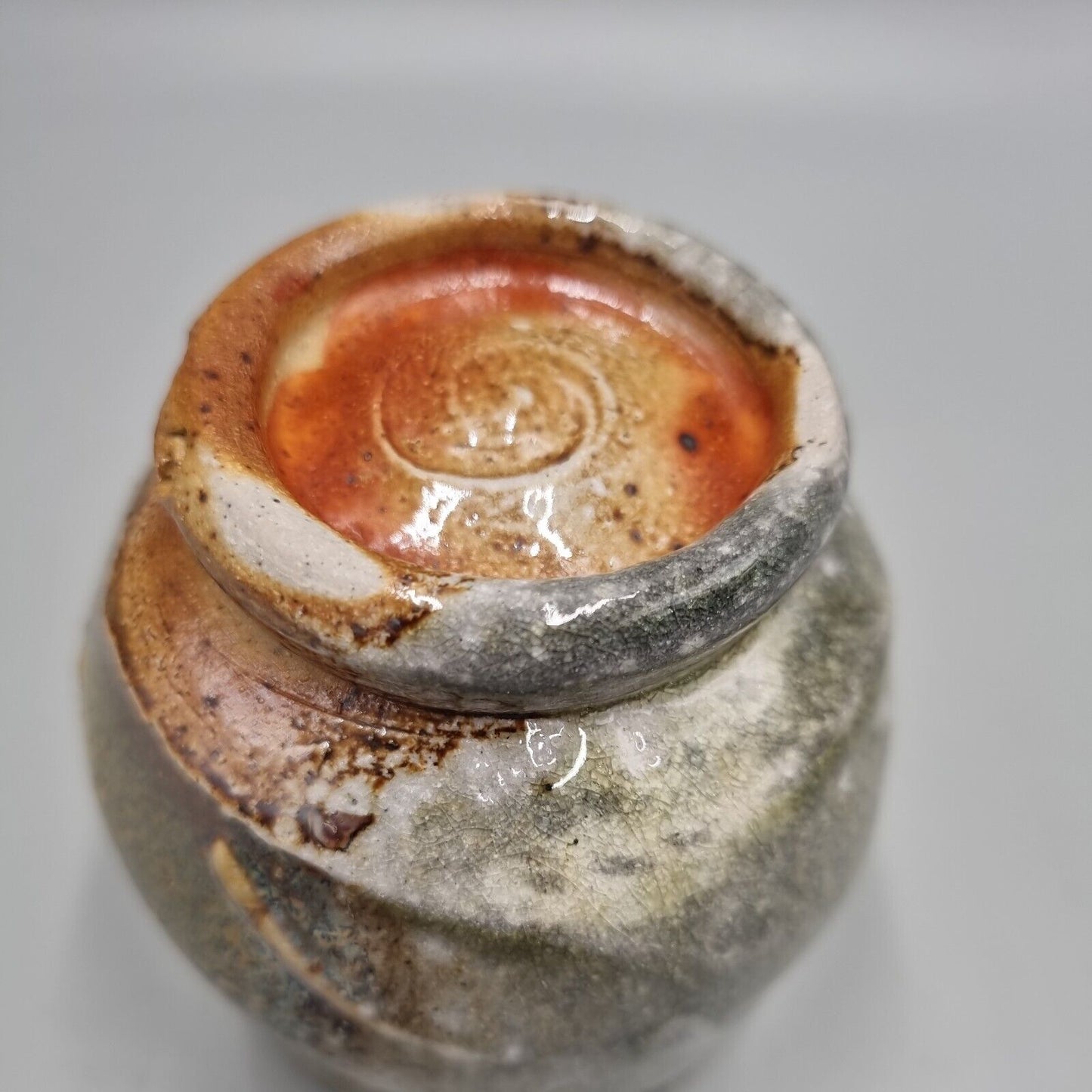 Ruthanne Tudball Studio Pottery Footed Teacup, Yunemi, Chawen, VGC.