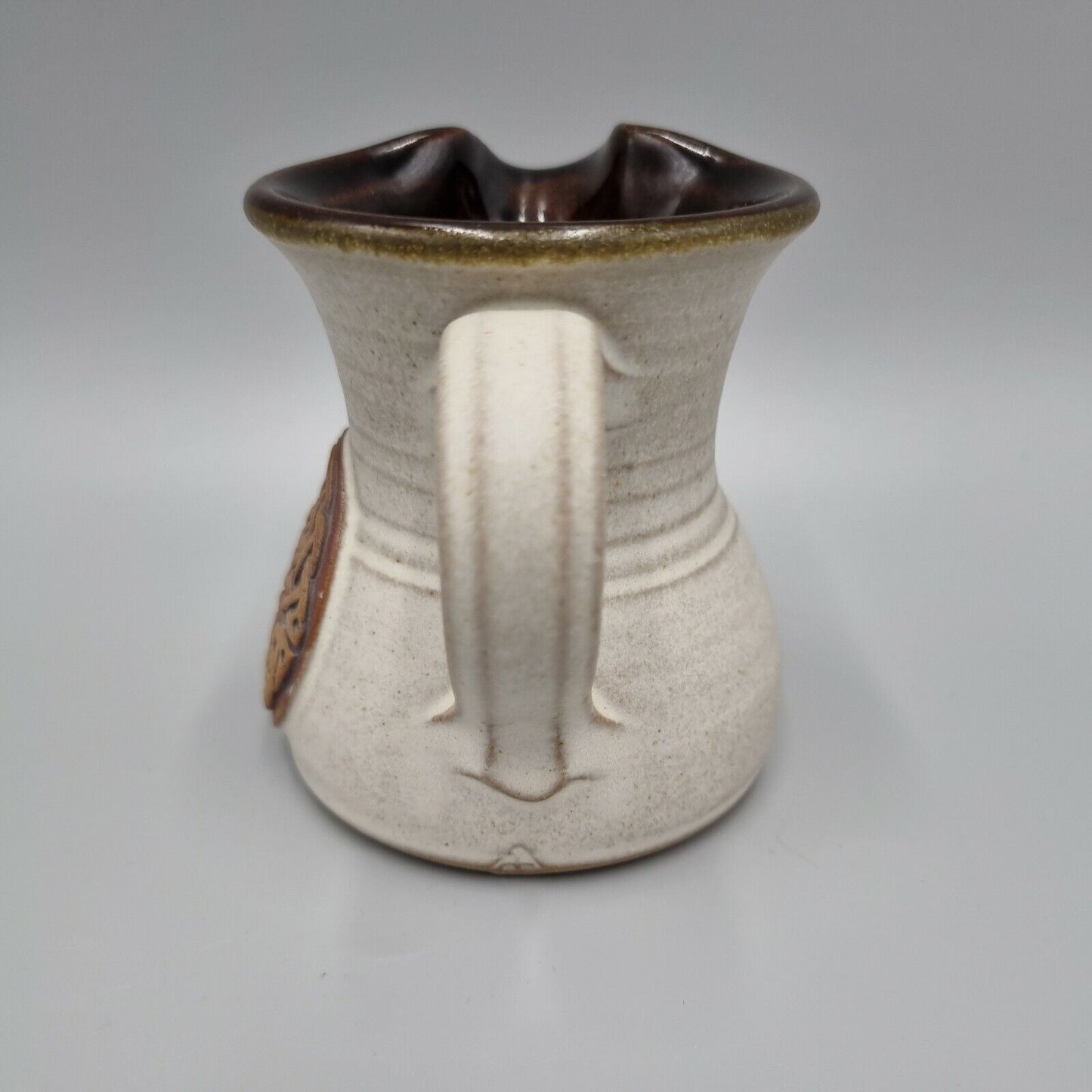 Small Celtic Studio Pottery Jug / creamer, Marked to handle, VGC.