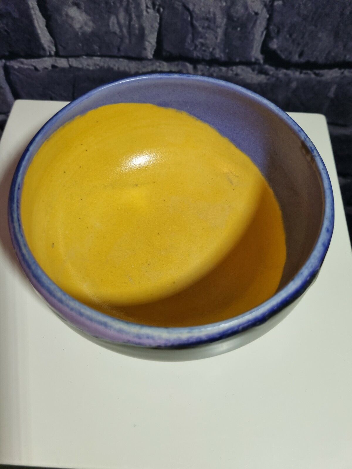 Studio Pottery hand-thrown bowl by Will Levi Marshall, signed to base, VGC.