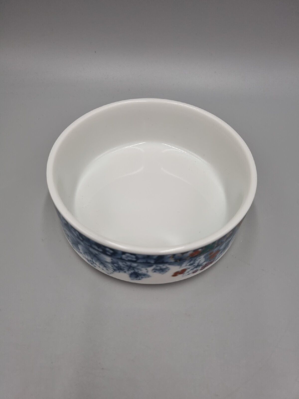 A Take, Japan Art Collection, Ceramic Floral Decorated Bowl, Labelled.