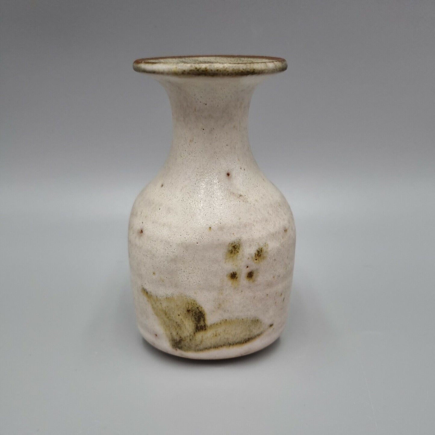 A Vintage Studio Pottery Square Posy / Bud Vase, Unmarked, VGC.