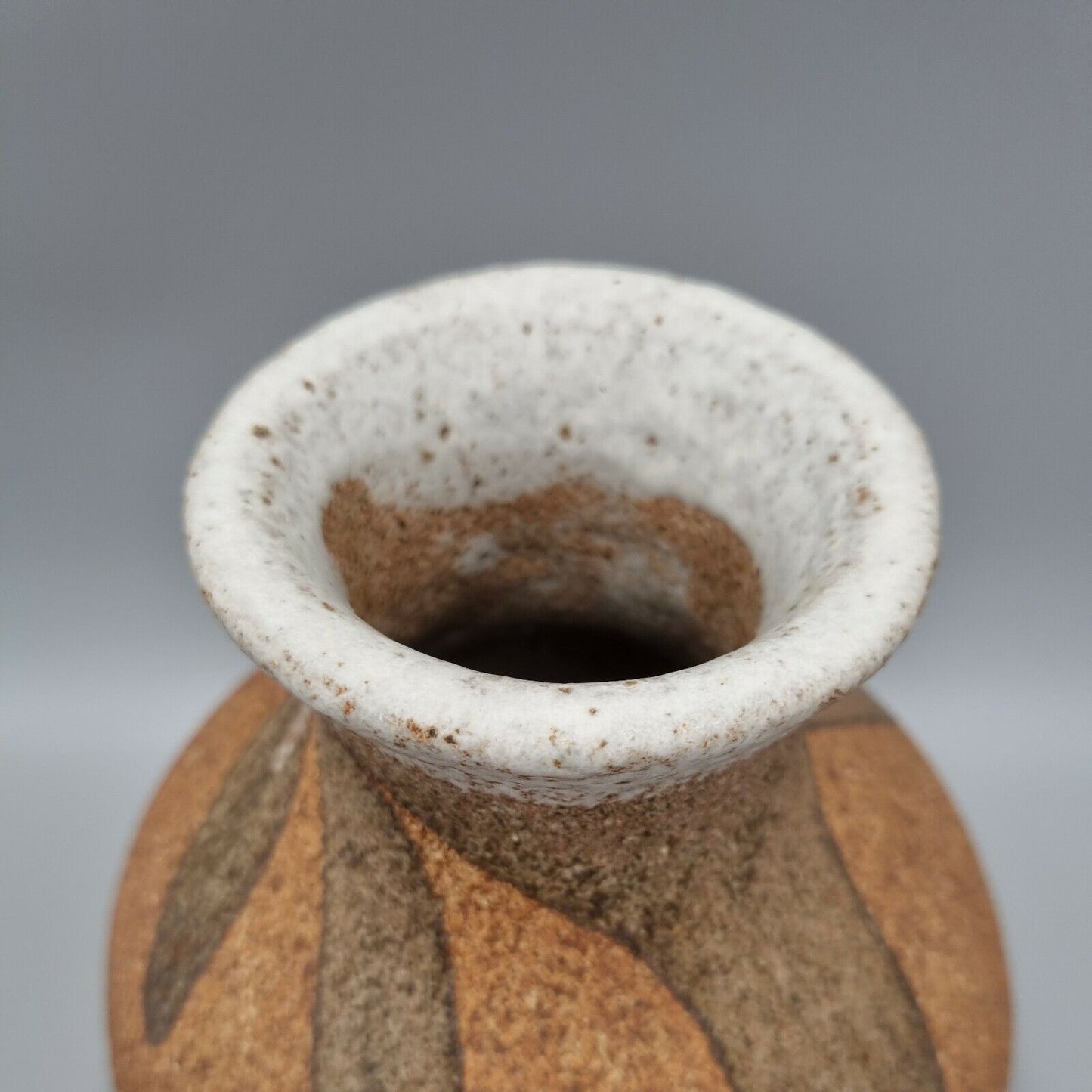 A Large Stoneware Studio Pottery Vase, Marked to the base, VGC.