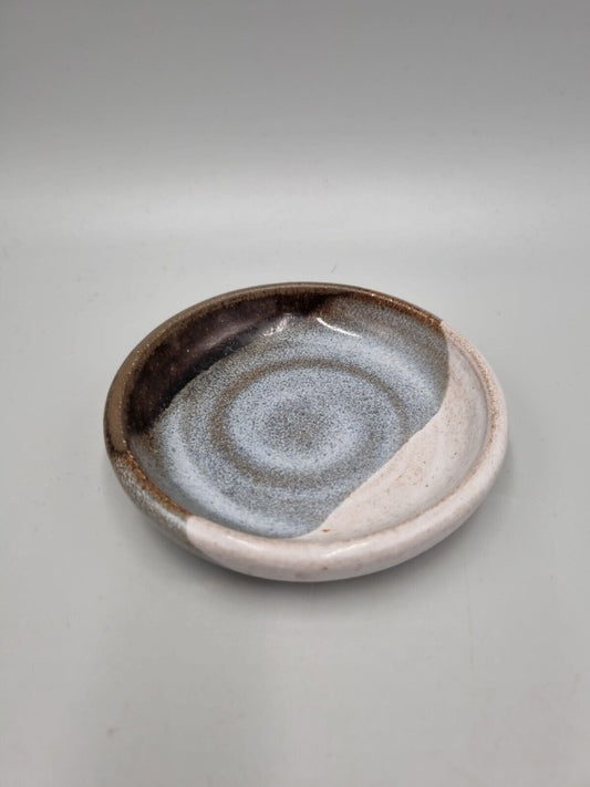 A Small Studio Pottery Pin Dish / Bowl. VGC. Marked to Base.