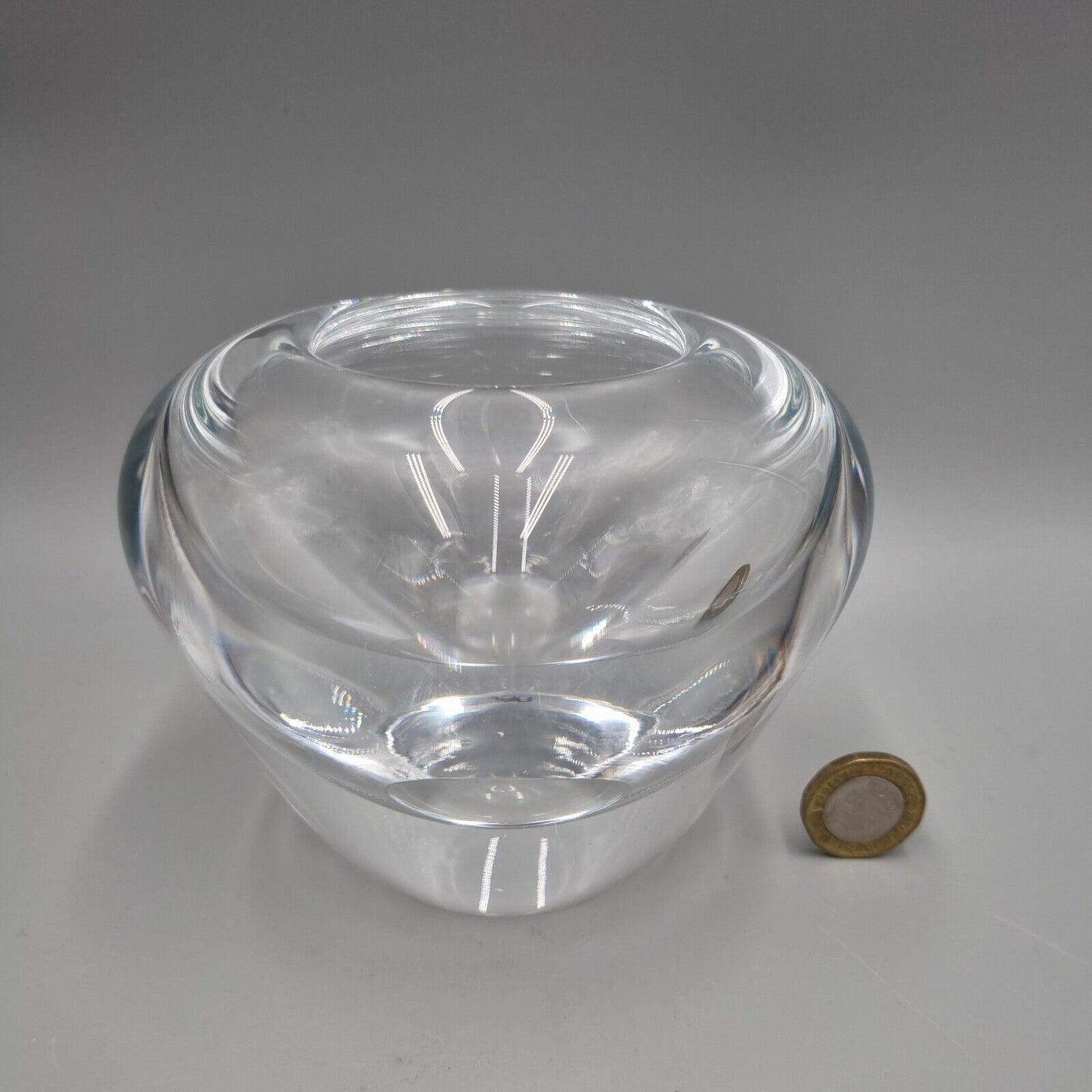 A Vintage Sabina Handmade bowl / Vase By Rymanow, Poland, VGC.