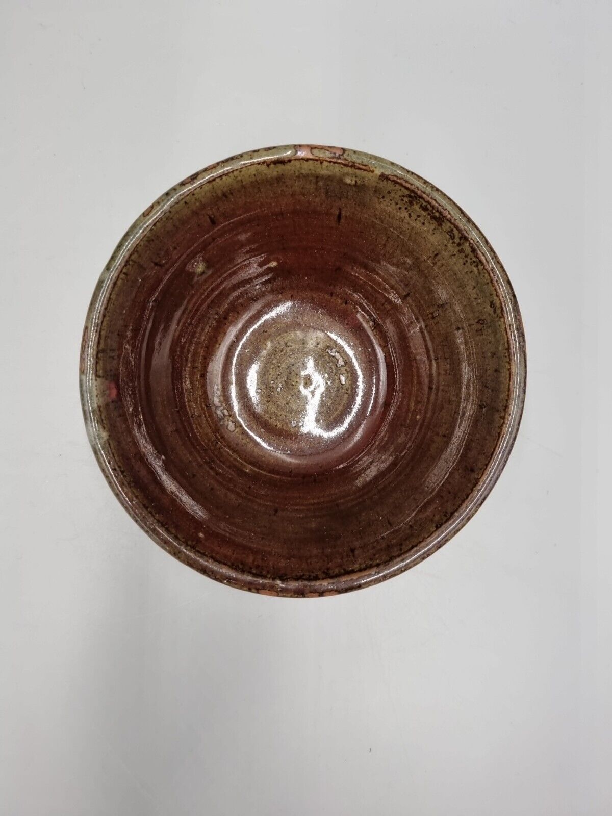 A Studio Pottery Bowl By Ruth Cox. Incised To The Base.