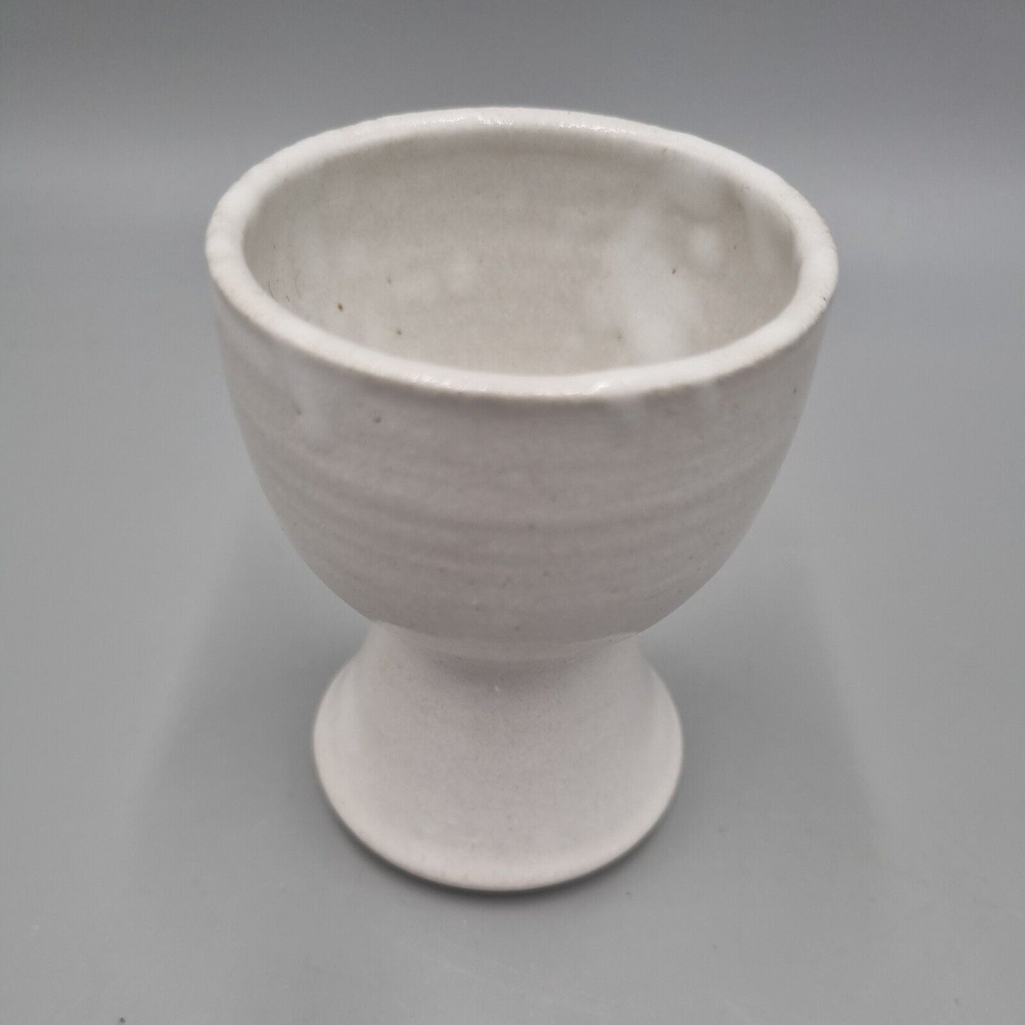 A Pair Of Studio Pottery Large Egg Cups By Kim And Dan Court