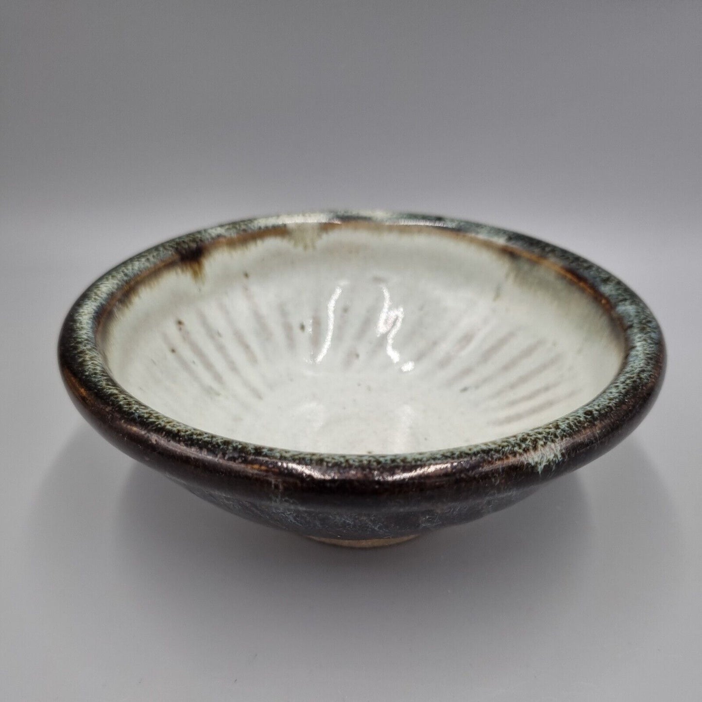 An Excellent Studio Pottery Footed Bowl, Unknown Maker, Marked to Base.