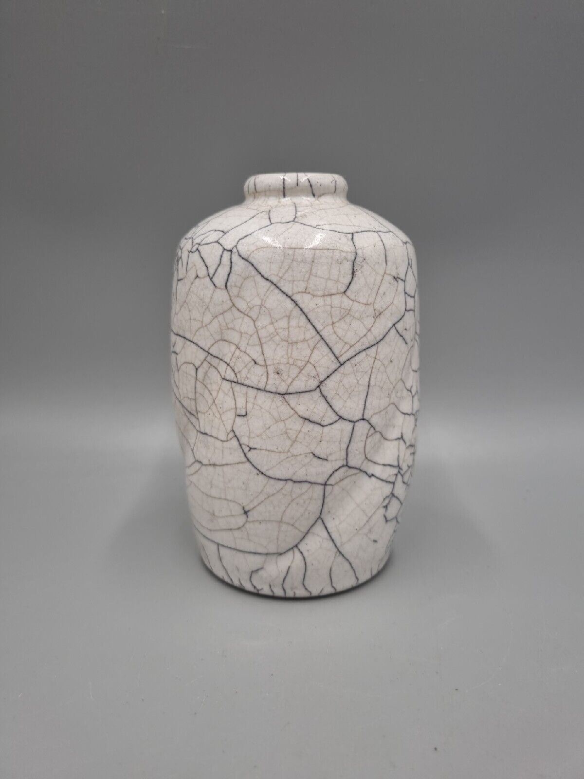 A Raku Studio Pottery Bottle Vase By John Fraser, Ouseburn Pottery, Newcastle.