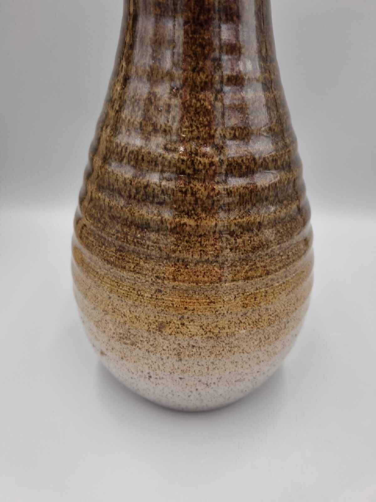 A Large Studio Pottery Vase By Eddie Goodall For Purbeck Pottery