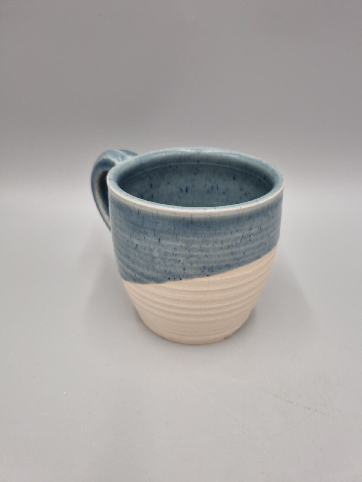 A Studio Pottery Tea Mug From The Little Wrens Pottery, Stoneware, Tankard.