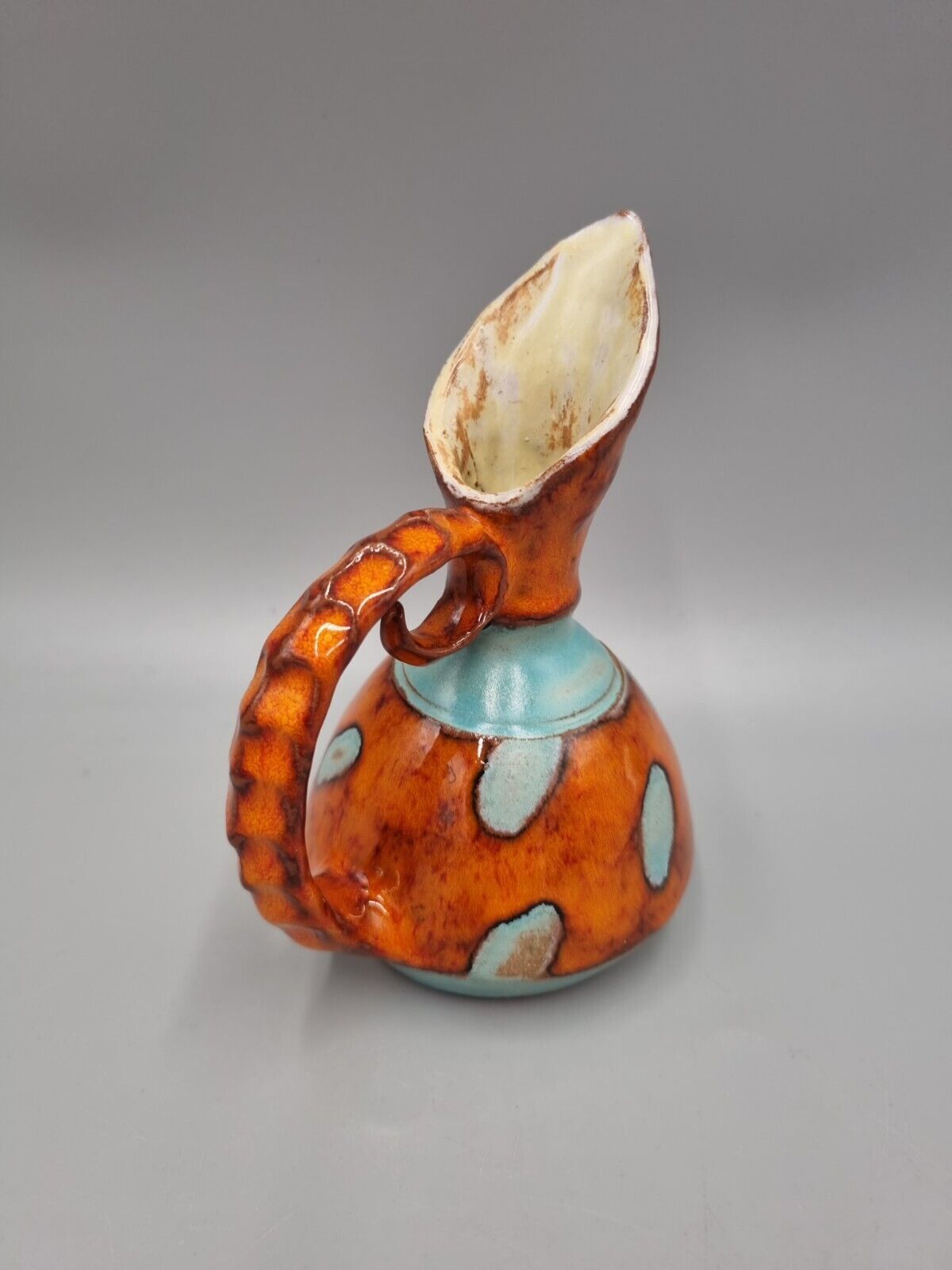 A Handmade Studio Pottery Jug By Bilyana Ceramics, US, California.