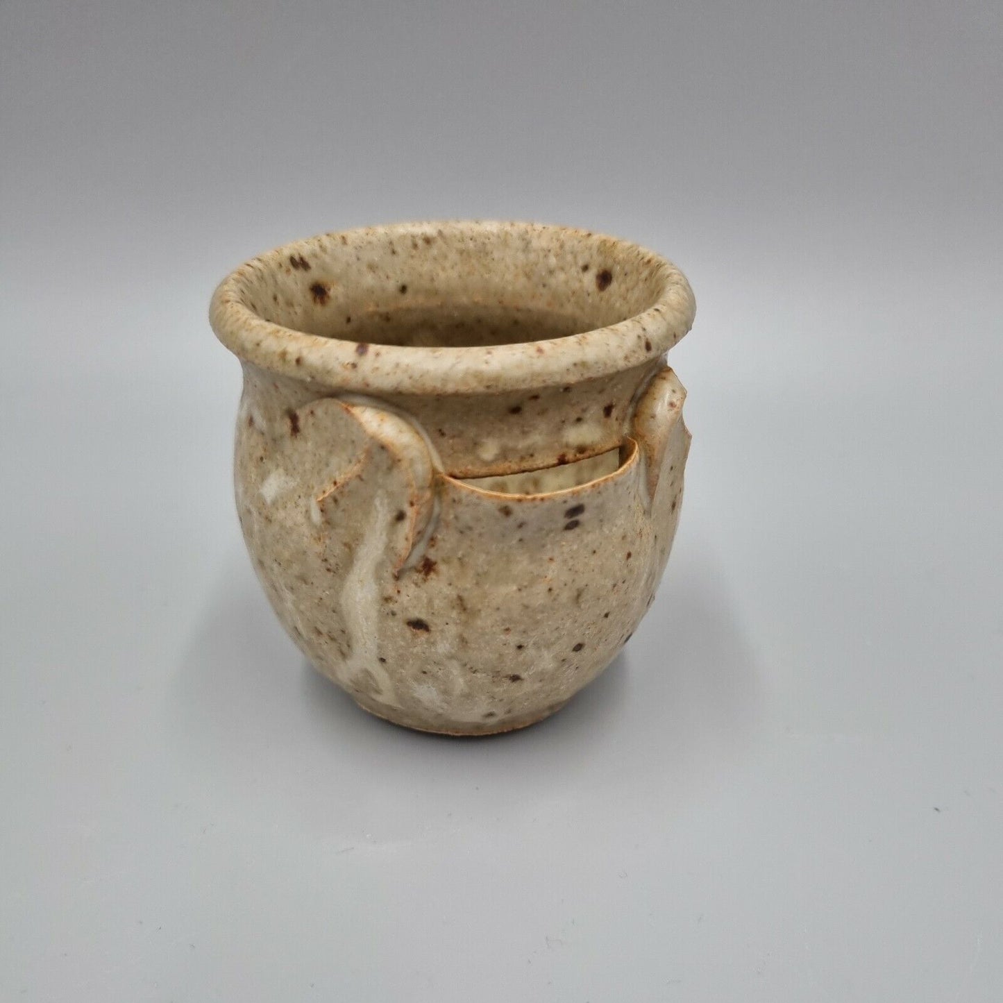 A Small Studio Pottery Pouring Pot / Vessel / Jug. Impressed to base with 'B'.