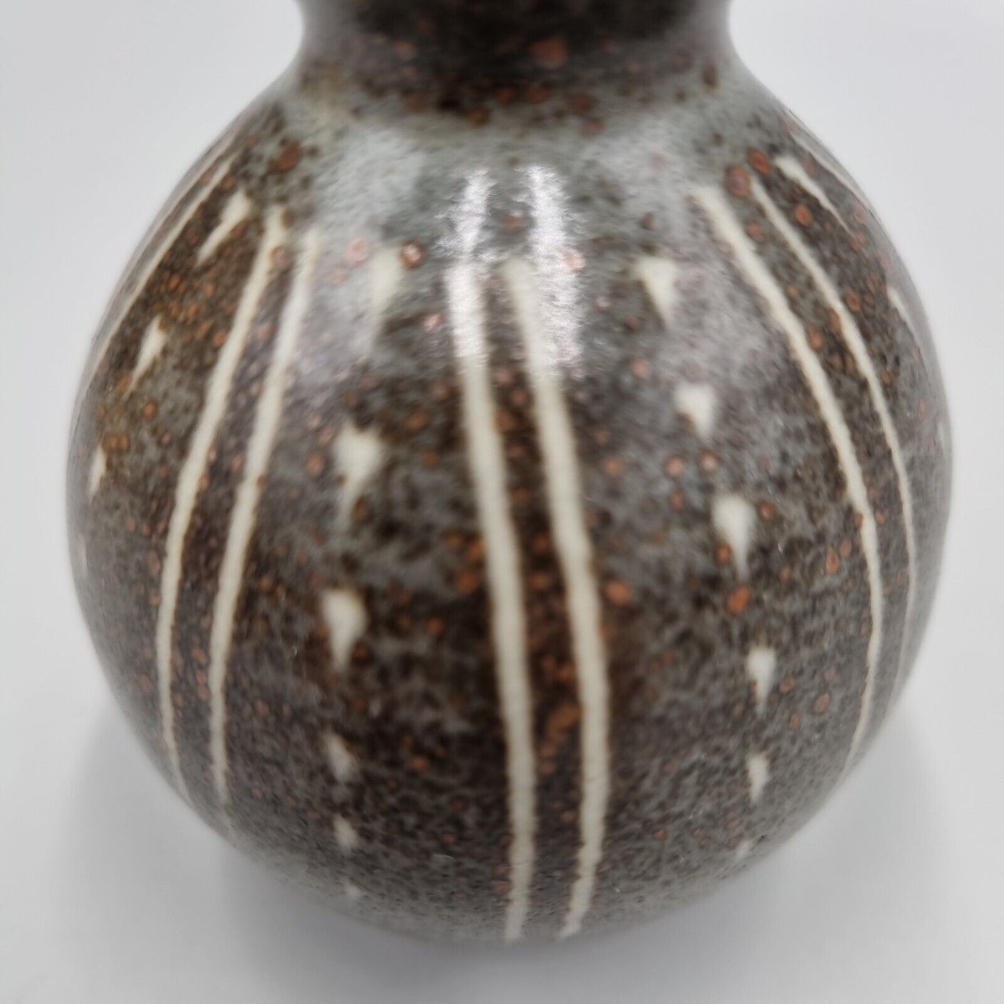 A Studio Pottery Bud / Posy Vase By Lowerdown Pottery David Leach. H-7.5cm, VGC.