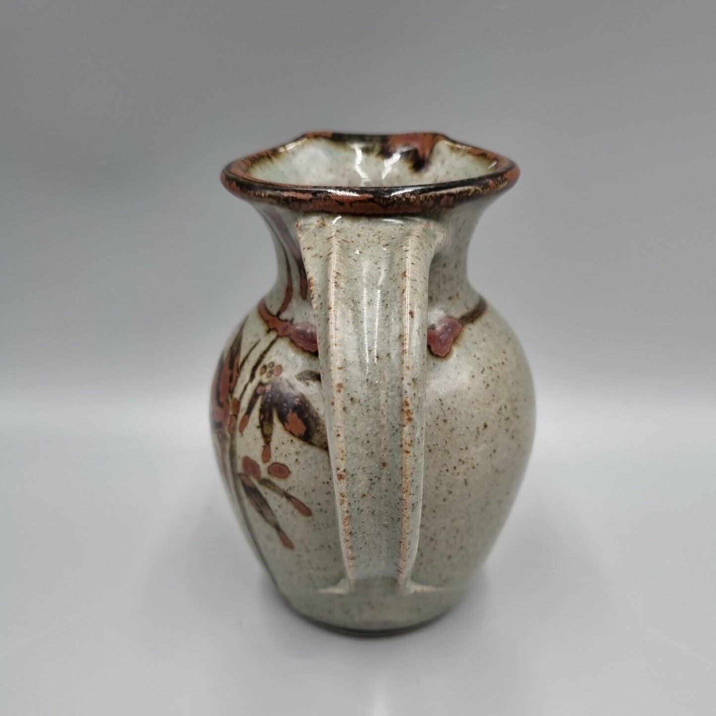 A Studio Pottery Stoneware Decorated Jug By Devon Potter Nick Douglas.