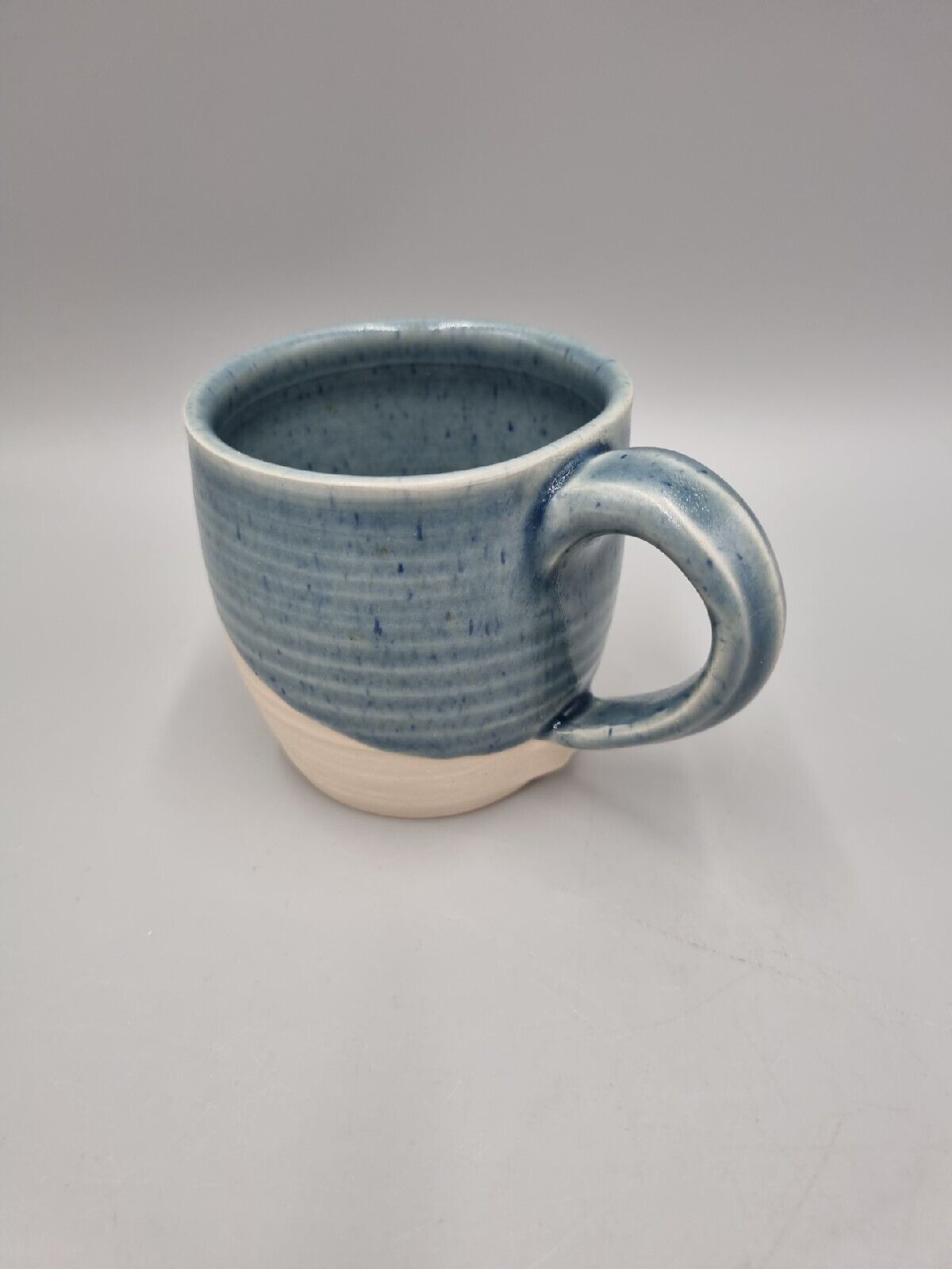 A Studio Pottery Tea Mug From The Little Wrens Pottery, Stoneware, Tankard.