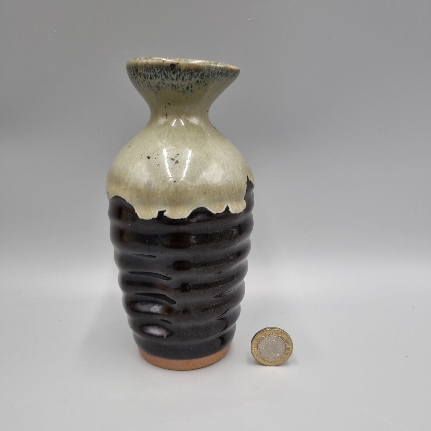 An Excellent Studio Pottery Sake Bottle, Makers Mark To Base, VGC.