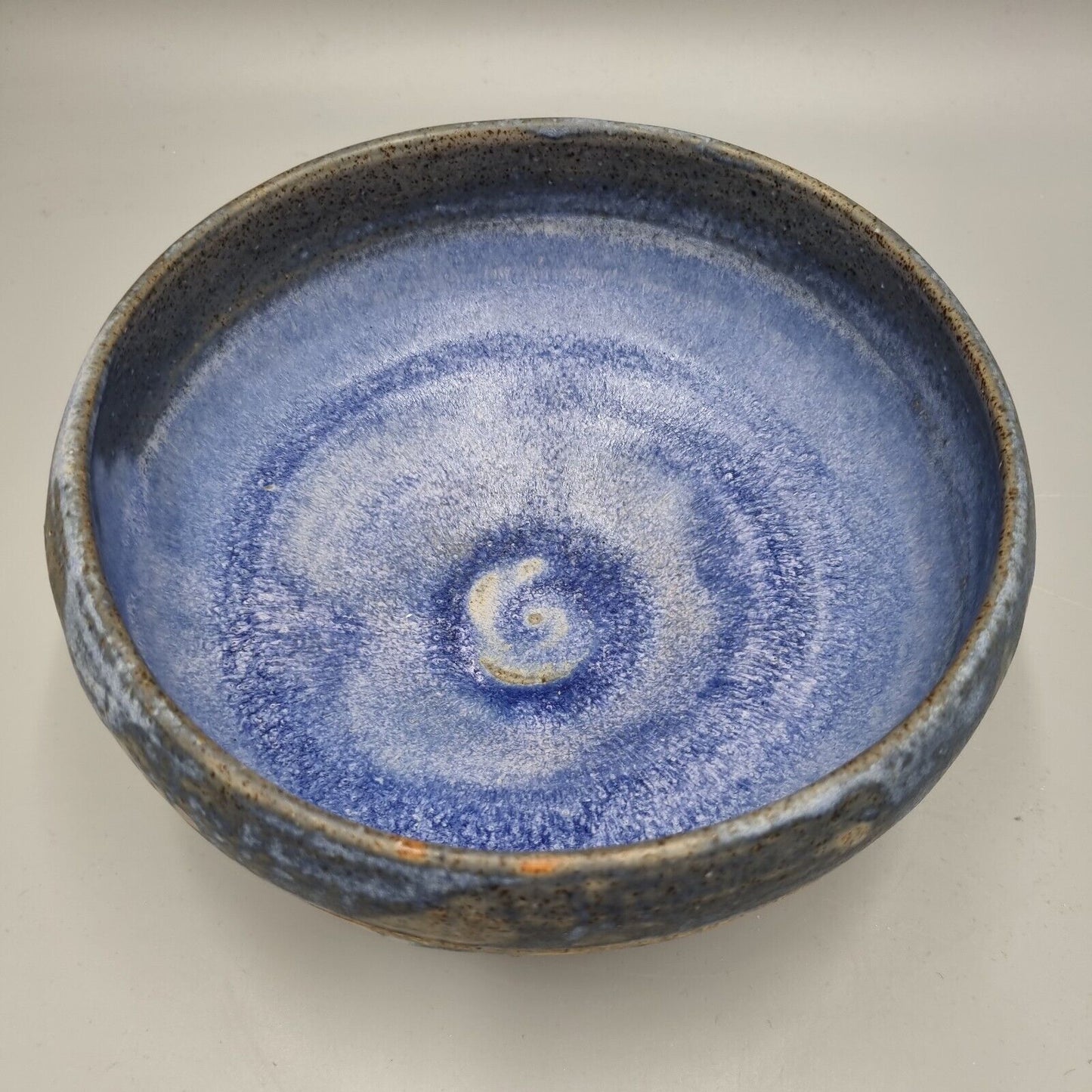 A Studio Pottery Bowl, Incised To Base With Fish Mark, '95.