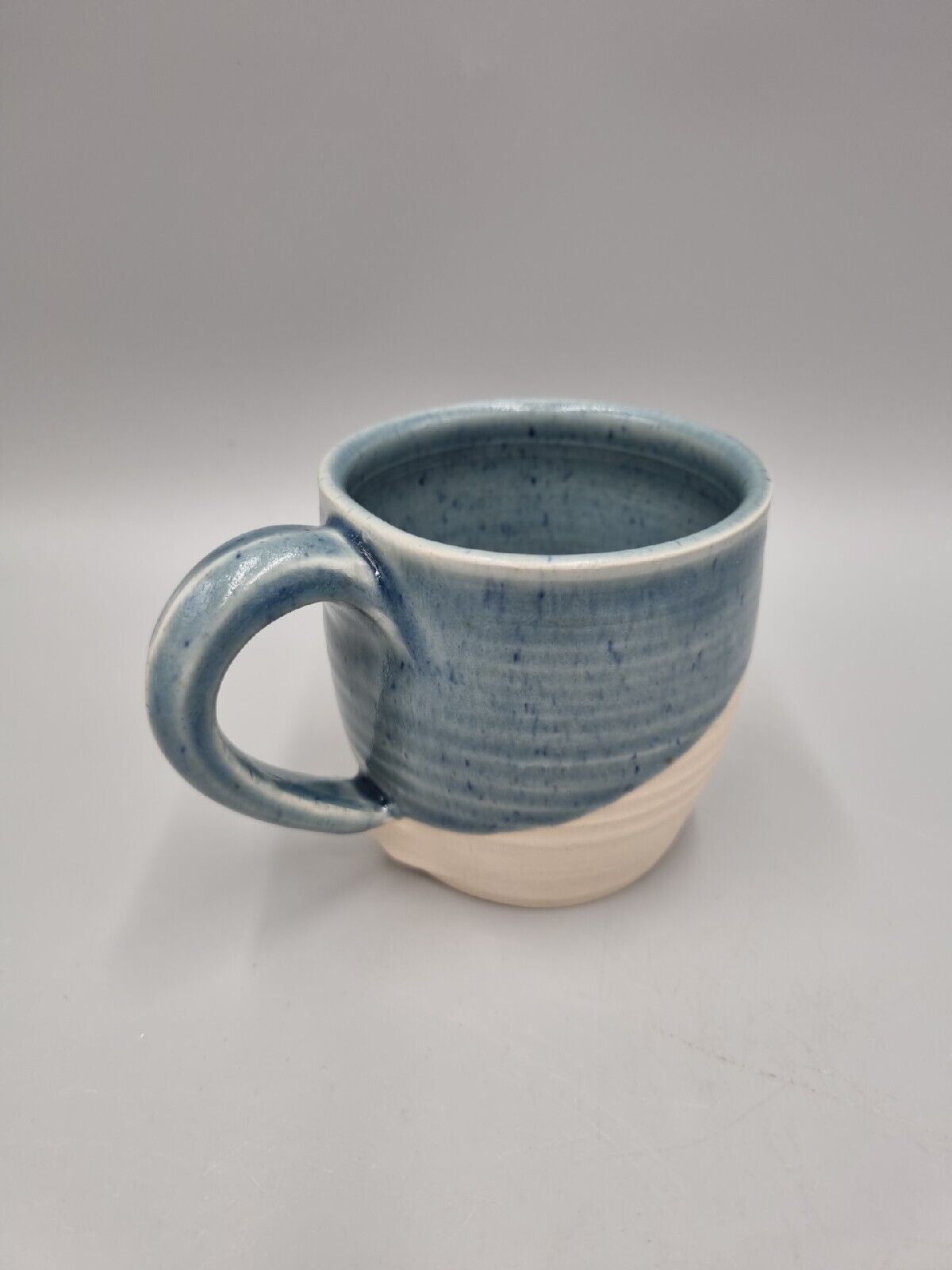 A Studio Pottery Tea Mug From The Little Wrens Pottery, Stoneware, Tankard.