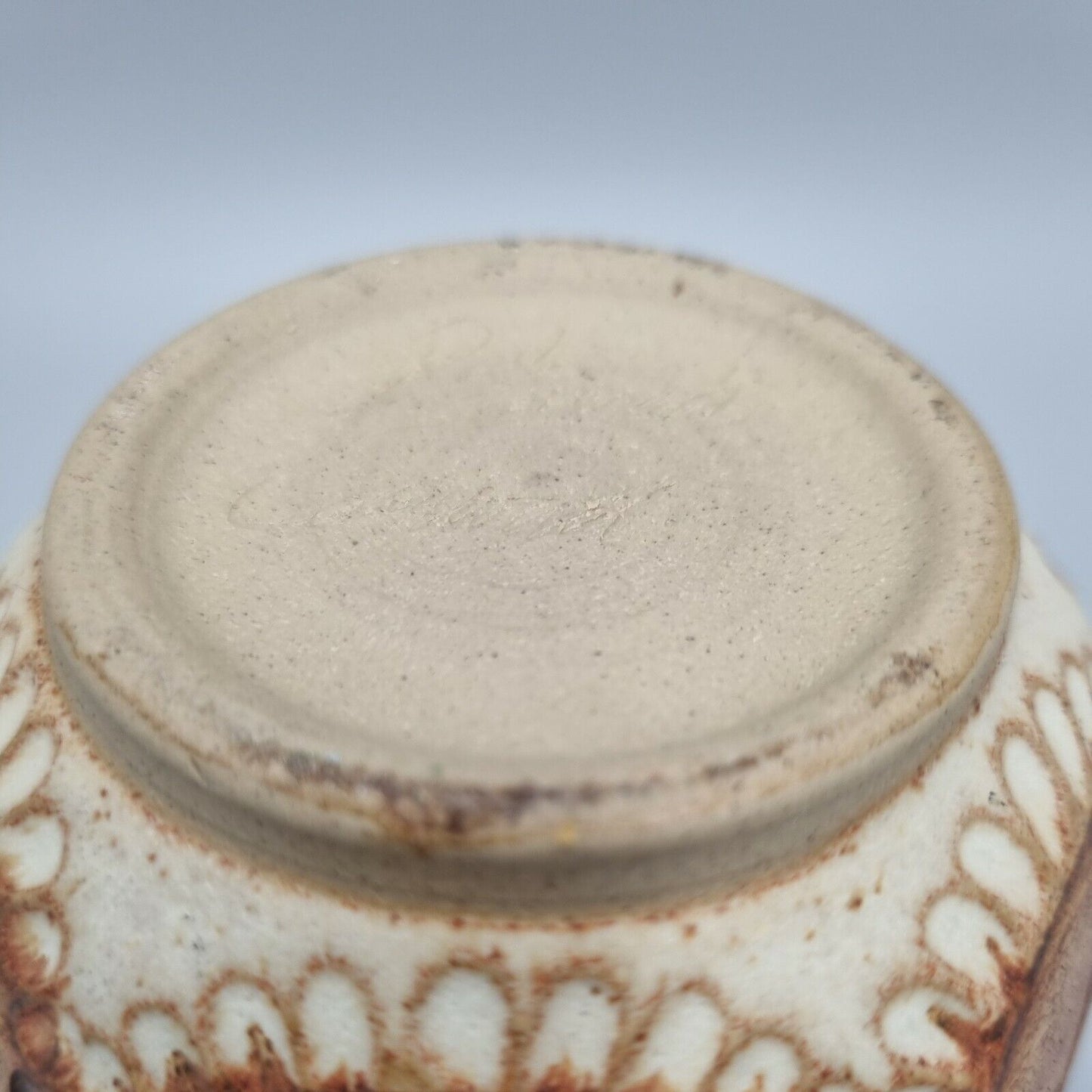 A Rob Fierek, Cornwall Studio Pottery, Small Bowl Vase, VGC.