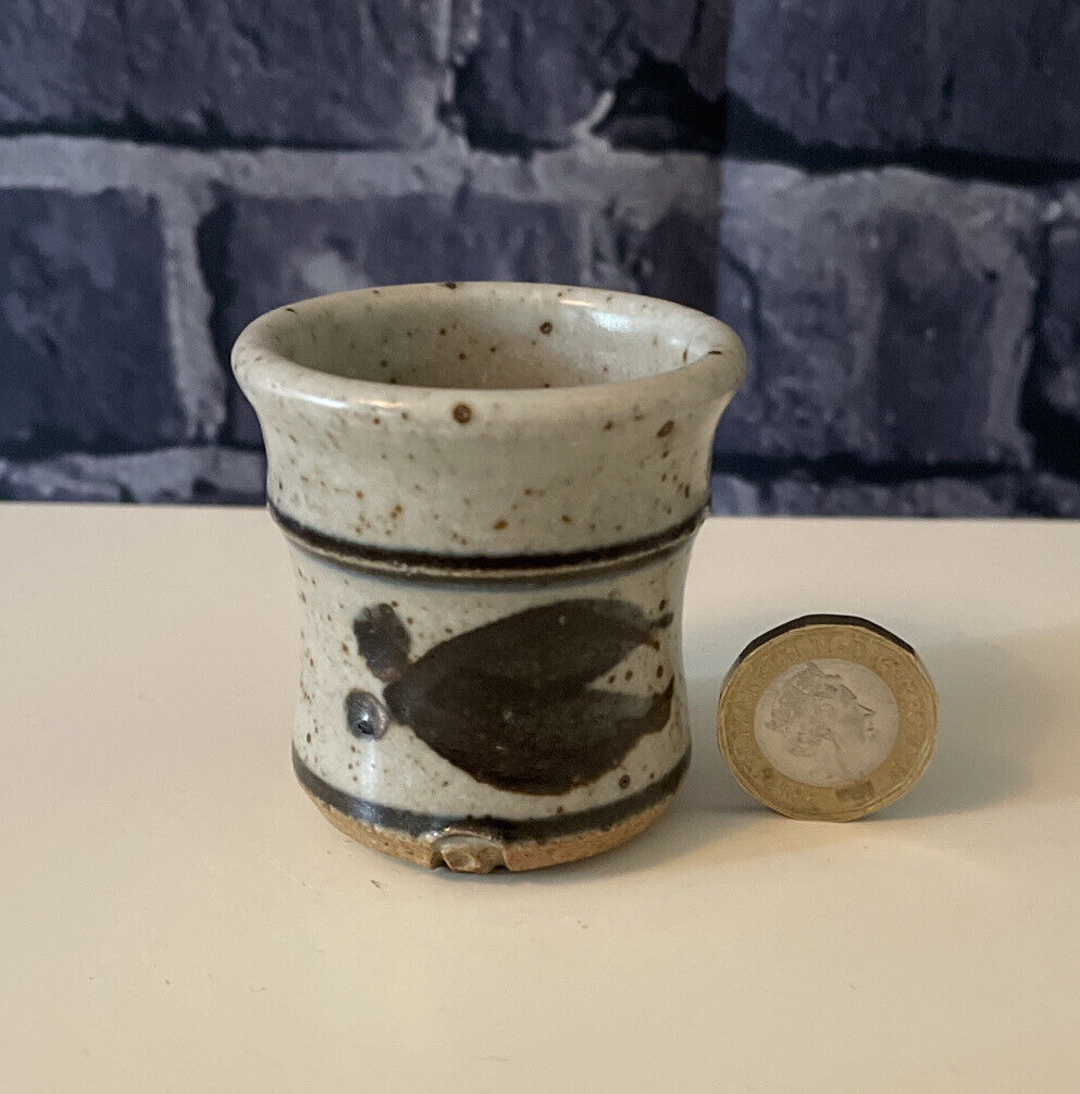 David Winkley, Vellow Studio Pottery, Small Pot, Fully Marked, VGC.