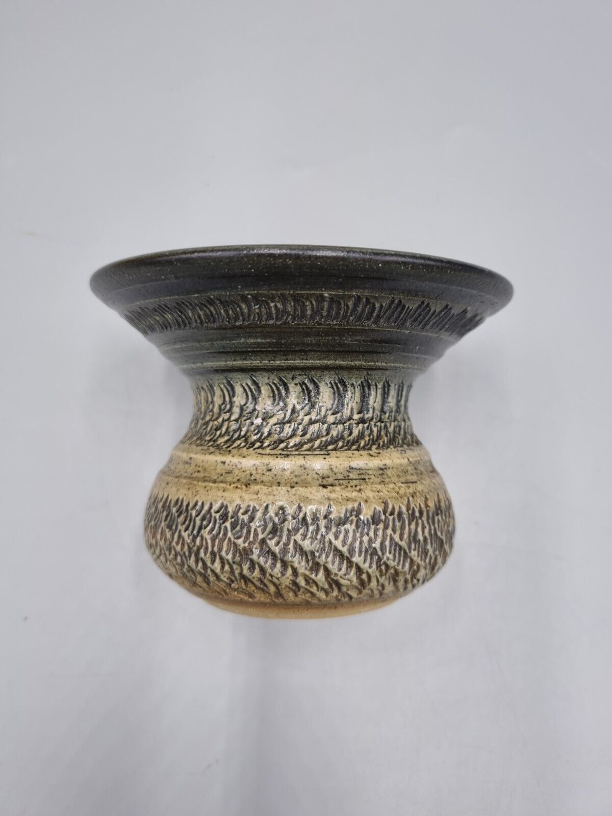 A Studio Pottery Stoneware Vase By John Green, Cheesmans Pottery.