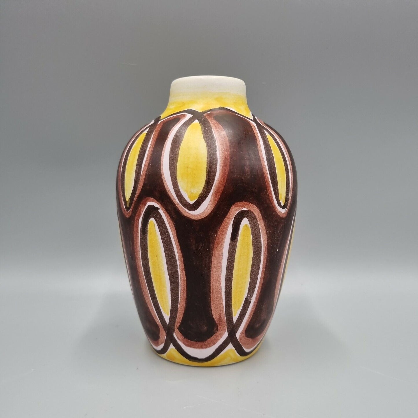 A Lovely Scandinavian, Gunnar Sorensen Studio Vase For Soholm, Retro MCM, VGC.