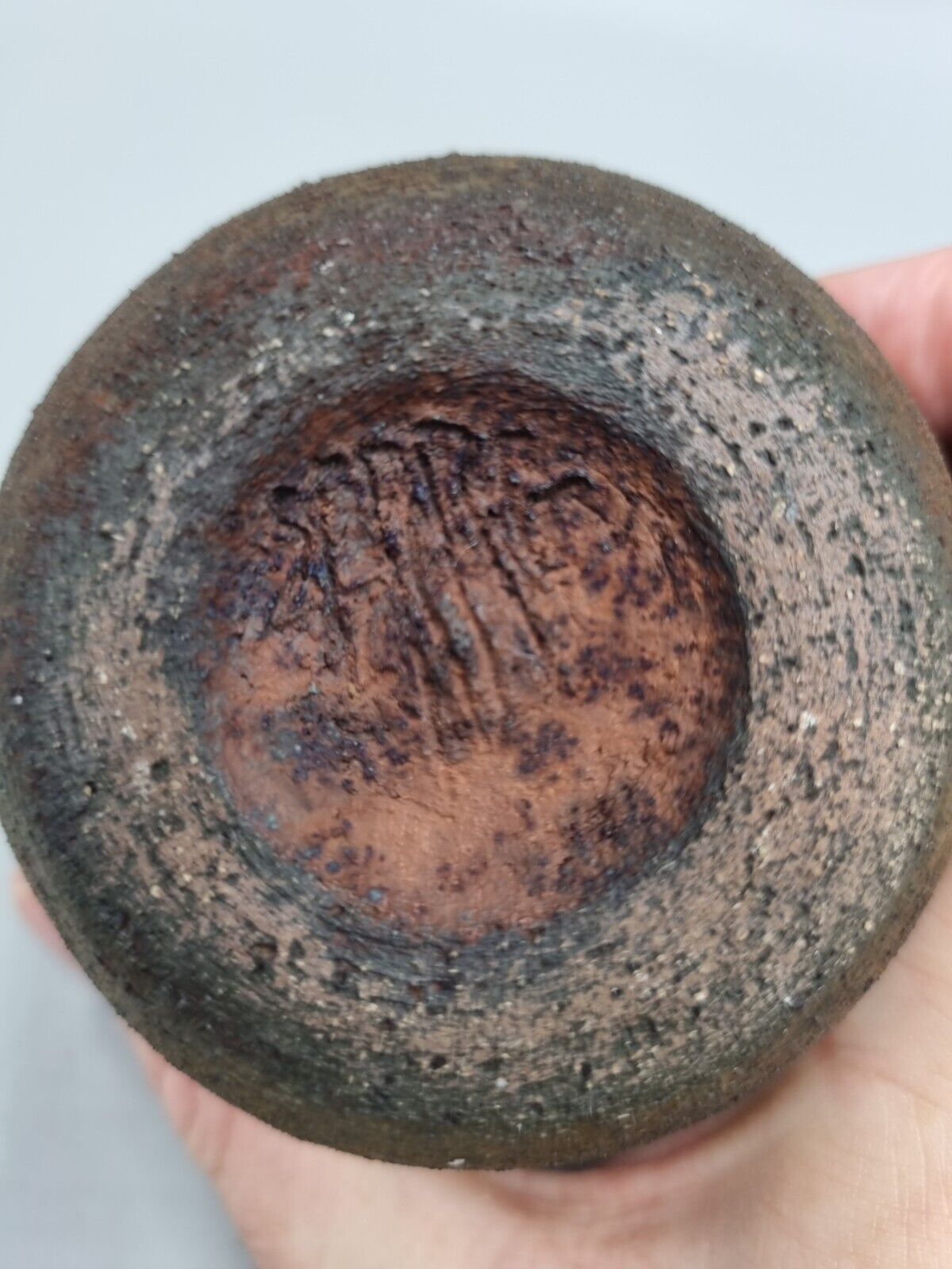 A Studio Pottery Tea Bowl, Yunomi, Beaker, Incised Signature To Base.