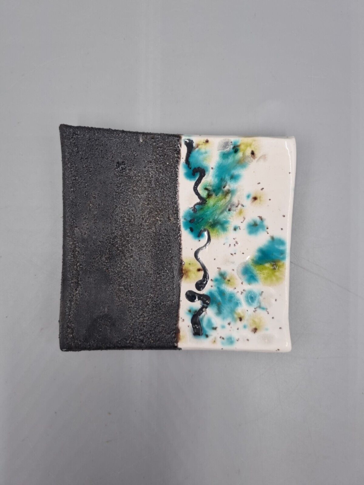 A Studio Ceramic Small Tray By Icelandic Artist Kilbrun Olafsdottir, KSK Keramik