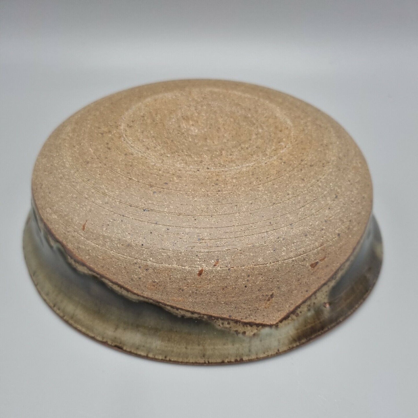 A Pair Of Studio Pottery Bowls, Decorated.