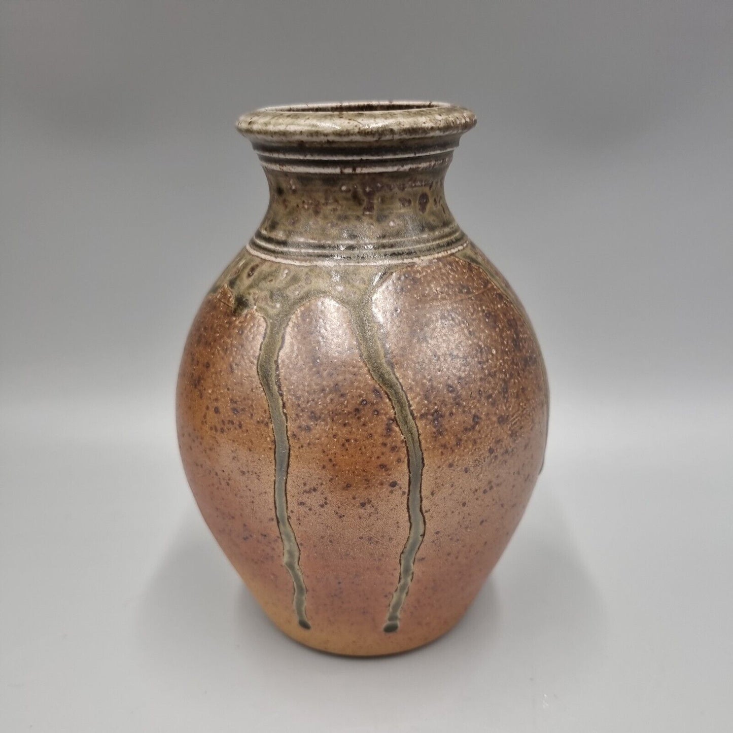 A Studio Pottery Vase By Toff Milway, VGC, Labelled To Base.