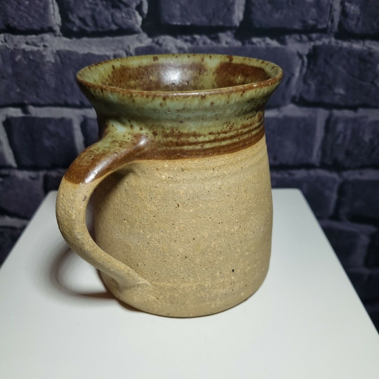 Alan Brough Studio Pottery Stoneware Mug / Tankard. Leach Interest. VGC.