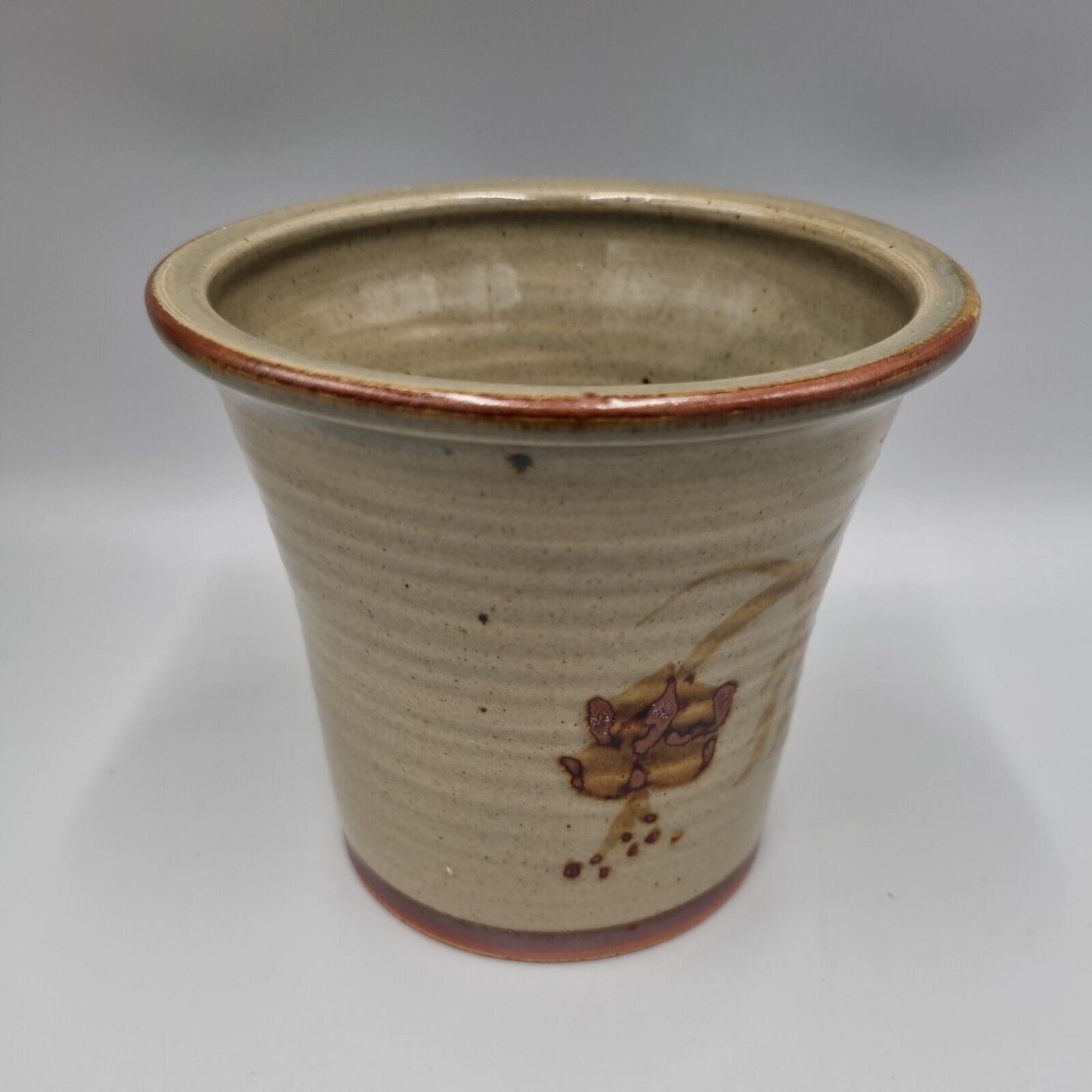 A Glenshee Studio Pottery Planter, Made In Scotland, VGC.