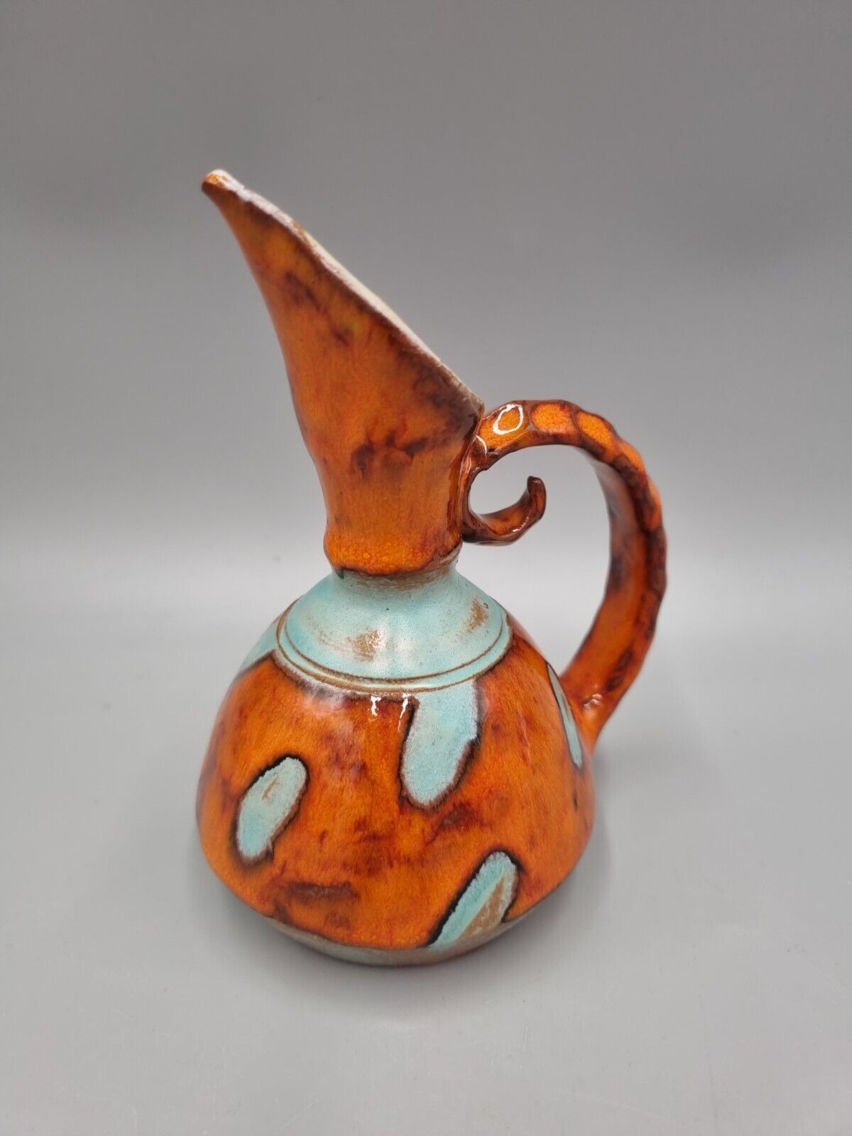 A Handmade Studio Pottery Jug By Bilyana Ceramics, US, California.