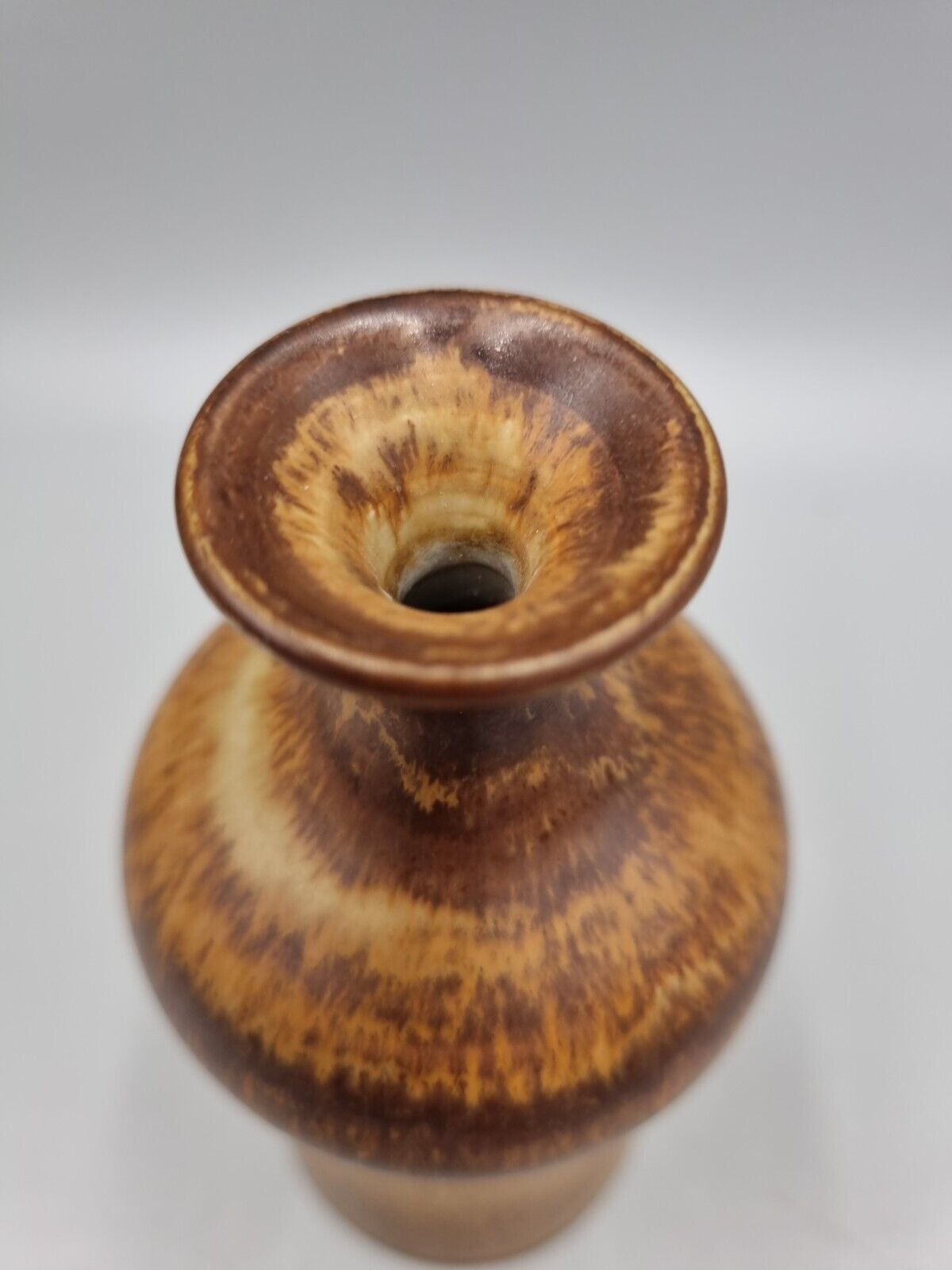 A Studio Pottery Vase For Hoganas Keramik, Sweden, Signed.