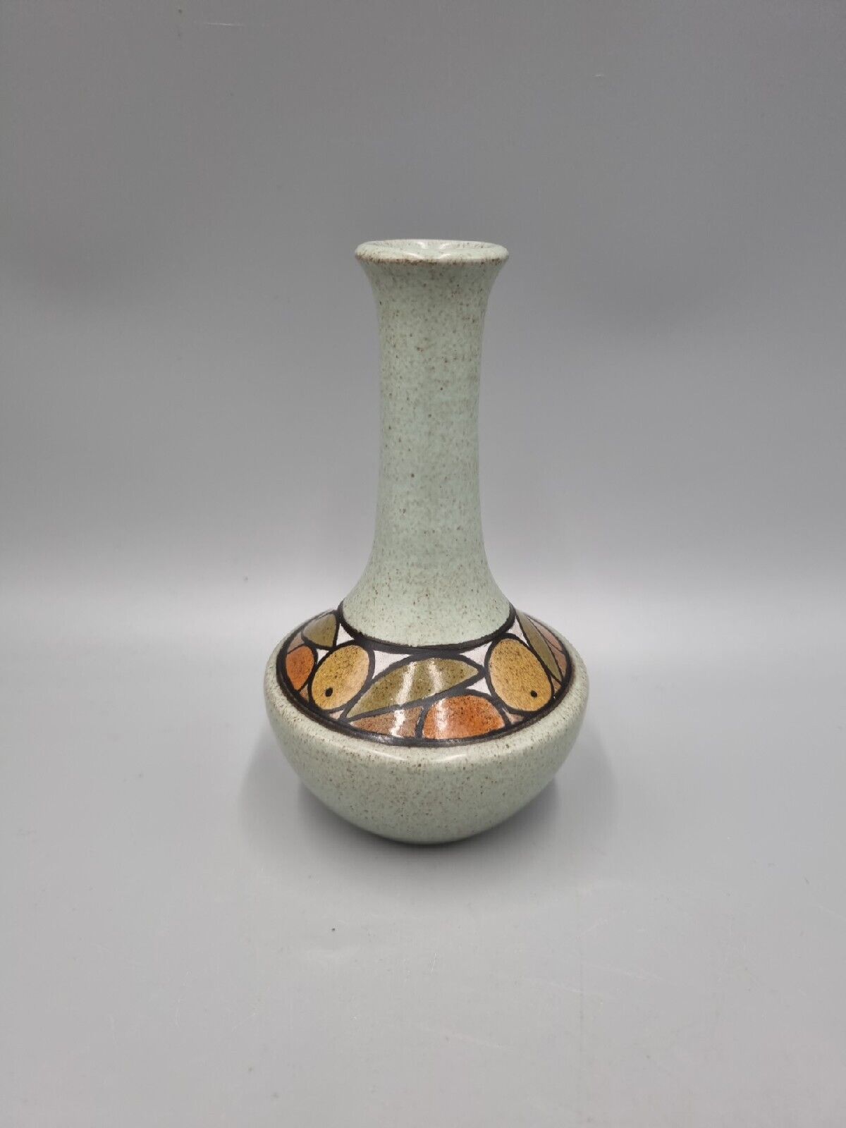 A Vintage Poole Pottery Olympus Range Stoneware Vase.