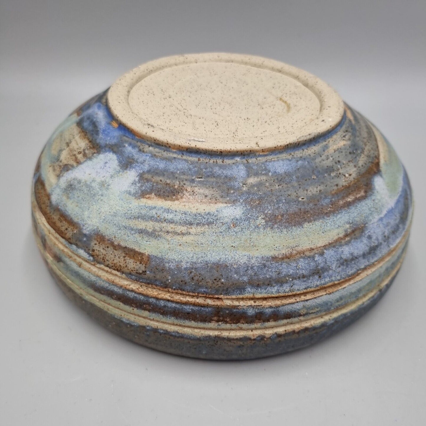 A Studio Pottery Bowl, Incised To Base With Fish Mark, '95.