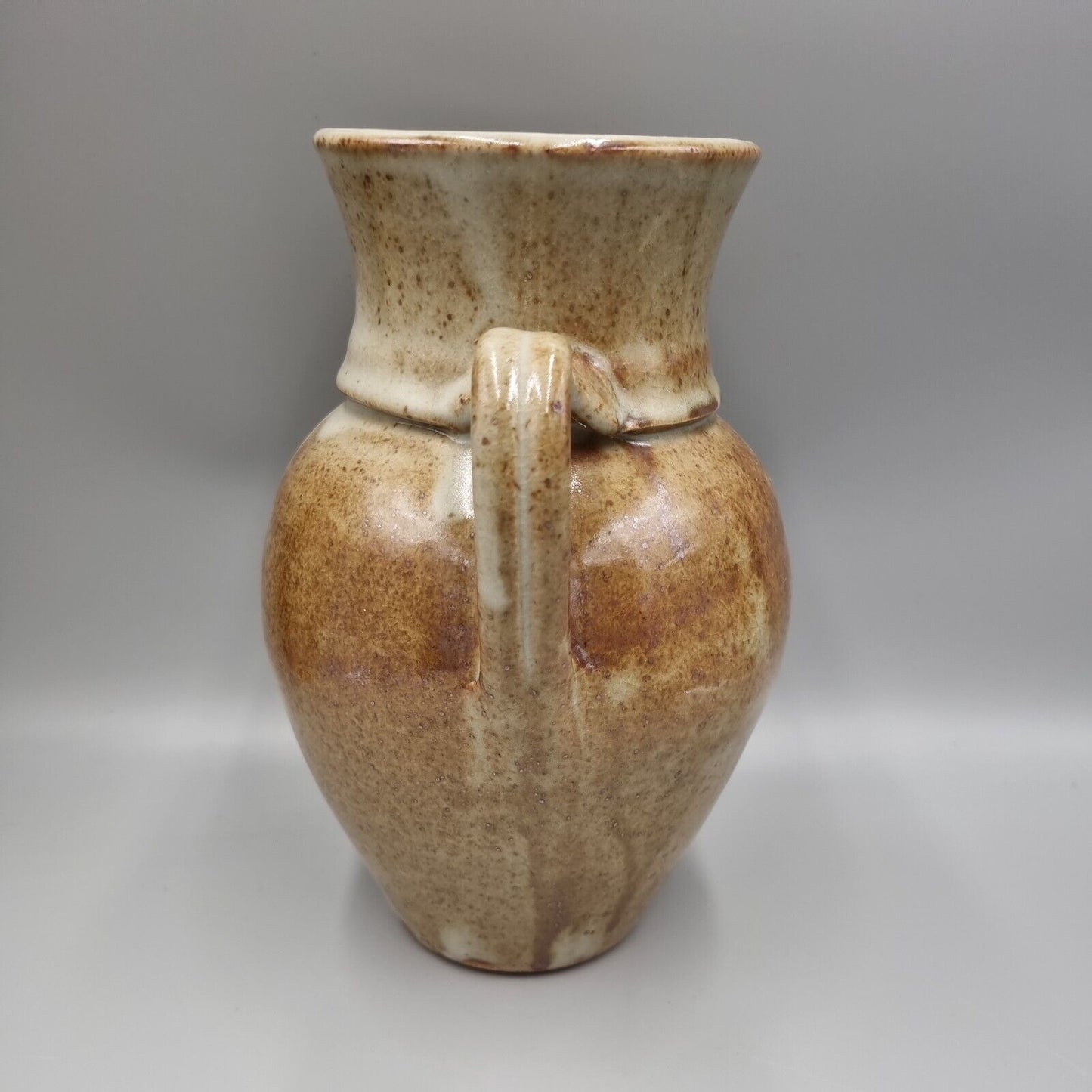 A Twin Handled Vintage, The Friars Studio Pottery, Aylesford, Amphora, Vase.