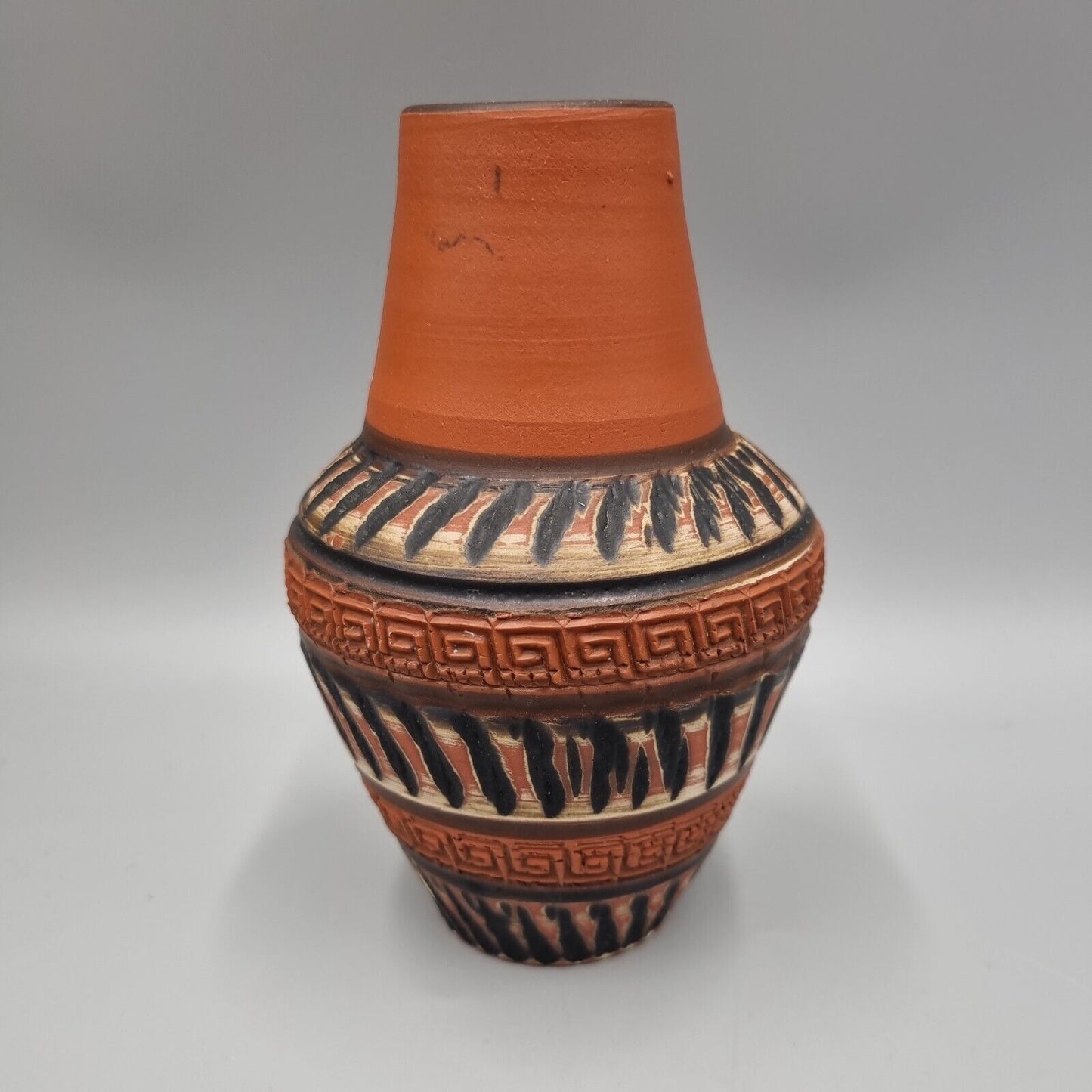 A West German Pottery Vase Akru-Klinker Keramik, 93/15, WGP, MCM.