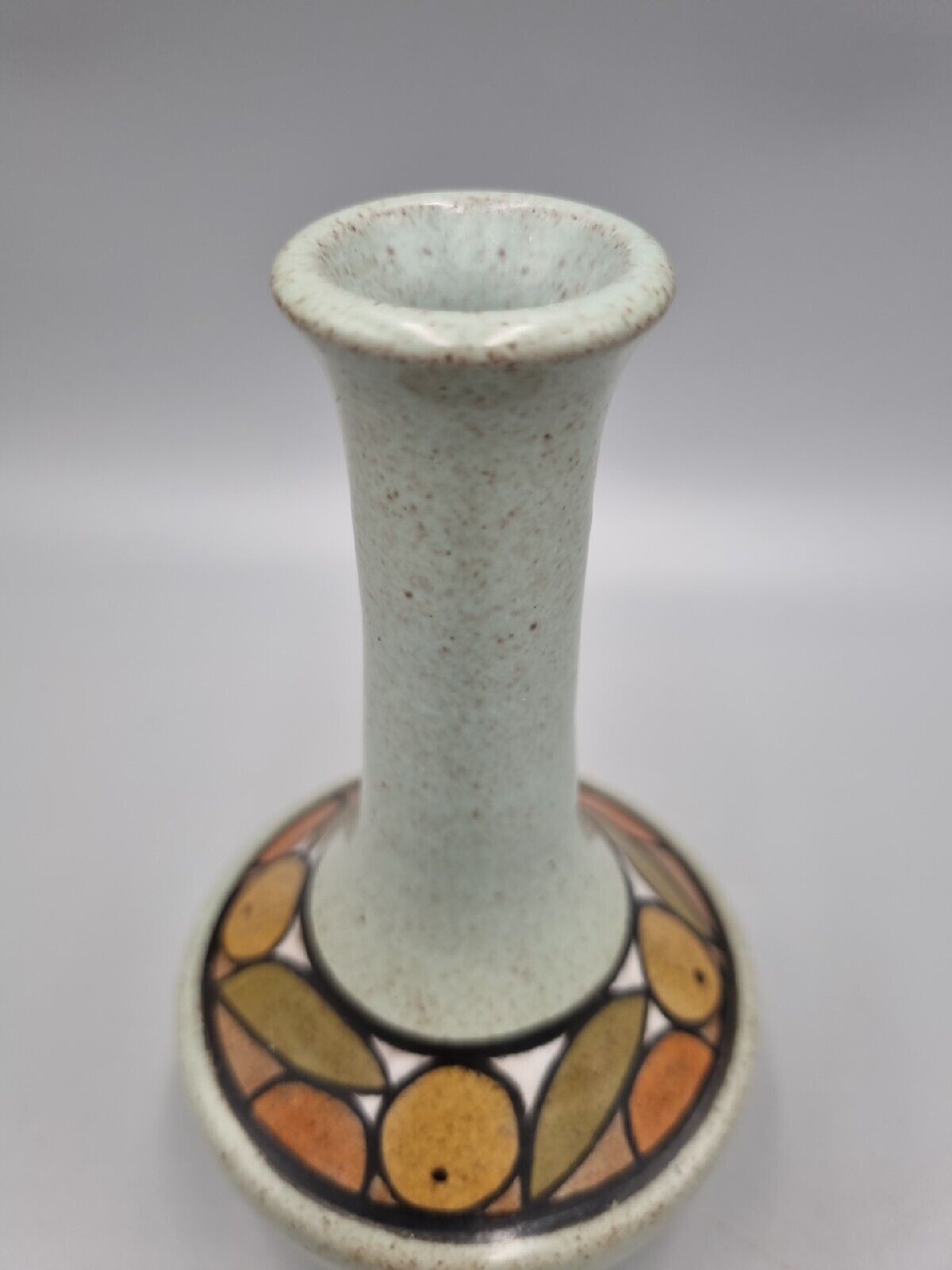 A Vintage Poole Pottery Olympus Range Stoneware Vase.