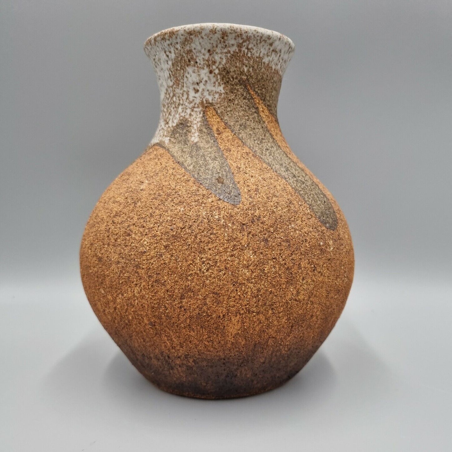 A Large Stoneware Studio Pottery Vase, Marked to the base, VGC.