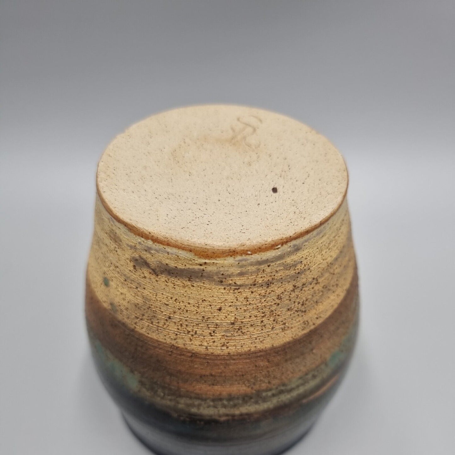 A Susan Redington Studio Pottery Vase, Incised Initials To Base. VGC.