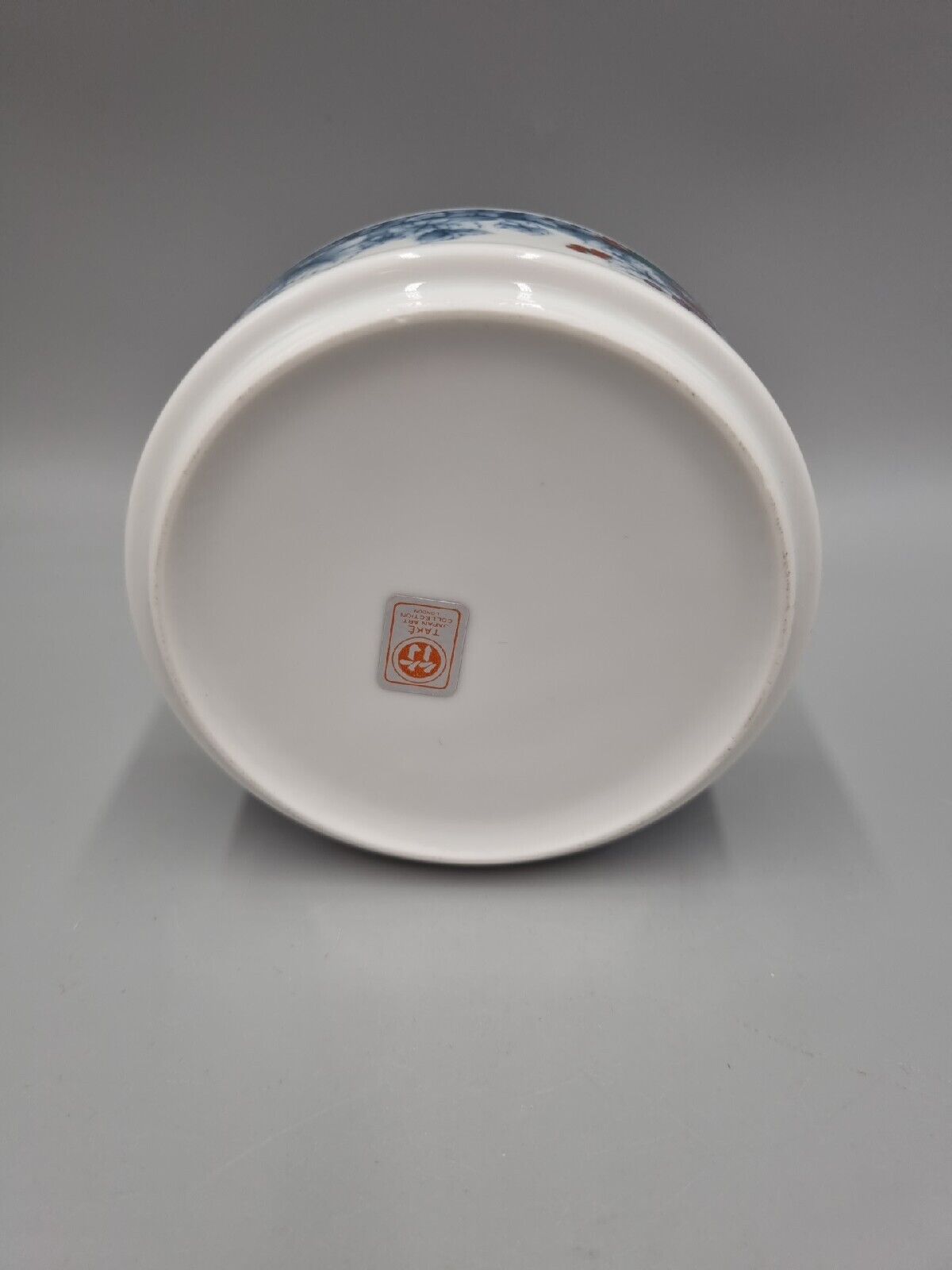 A Take, Japan Art Collection, Ceramic Floral Decorated Bowl, Labelled.