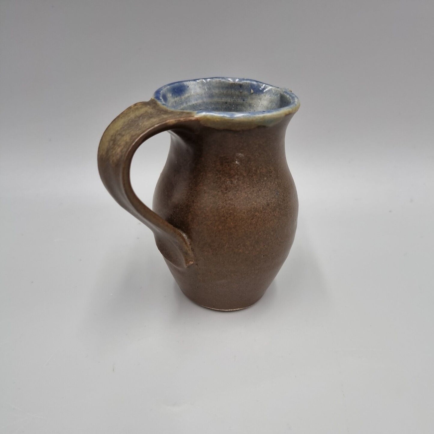 A Liz Bernays-Ross Vintage Myddfai Studio Pottery Wales,  Milk Jug / Creamer.