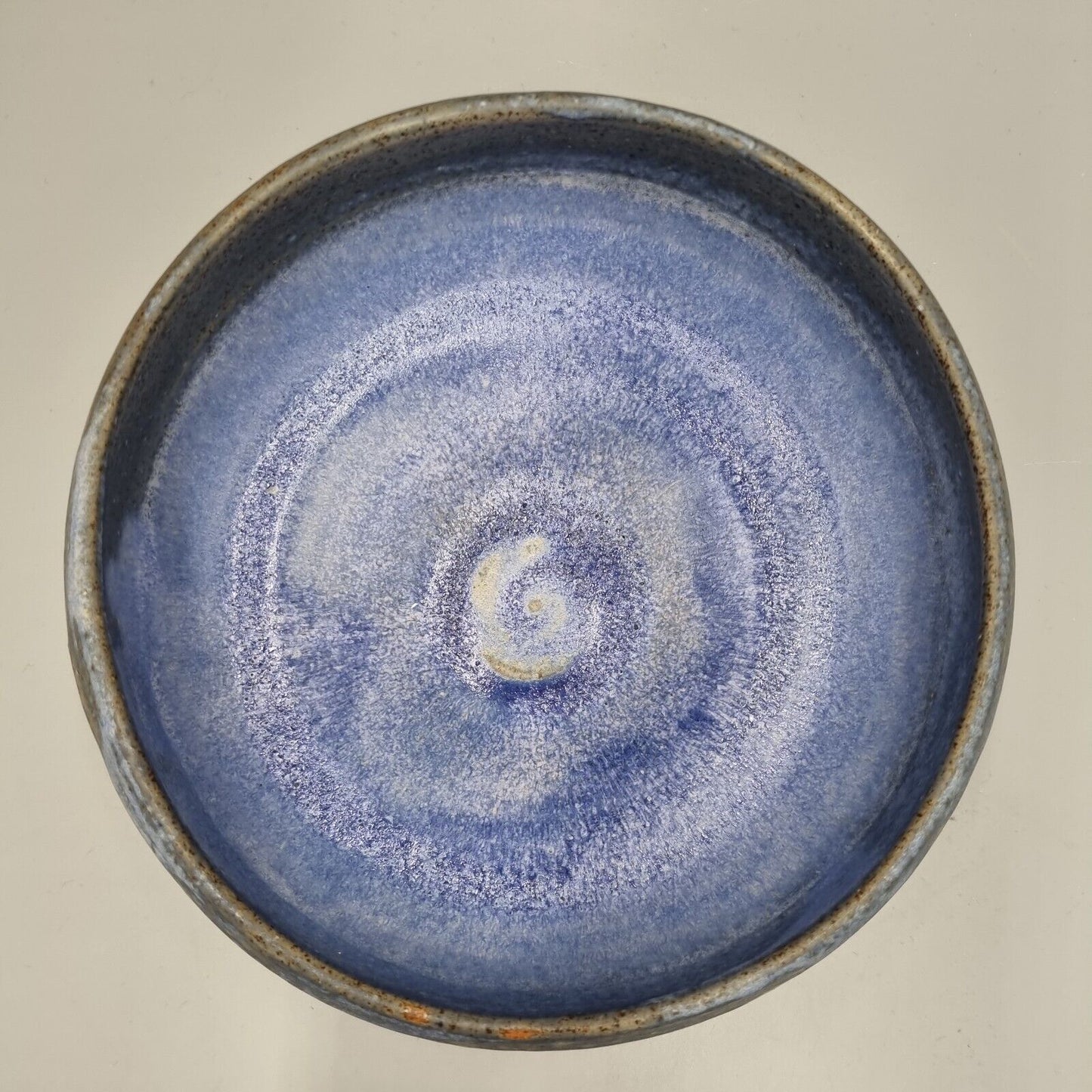 A Studio Pottery Bowl, Incised To Base With Fish Mark, '95.