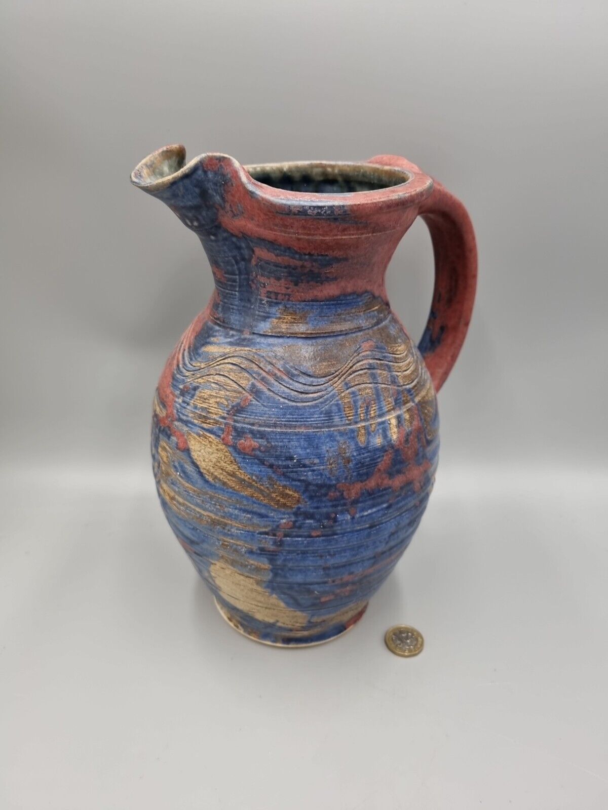 A Michael Kennedy Studio Pottery, Sligo, Ireland, Large Jug / Pitcher.