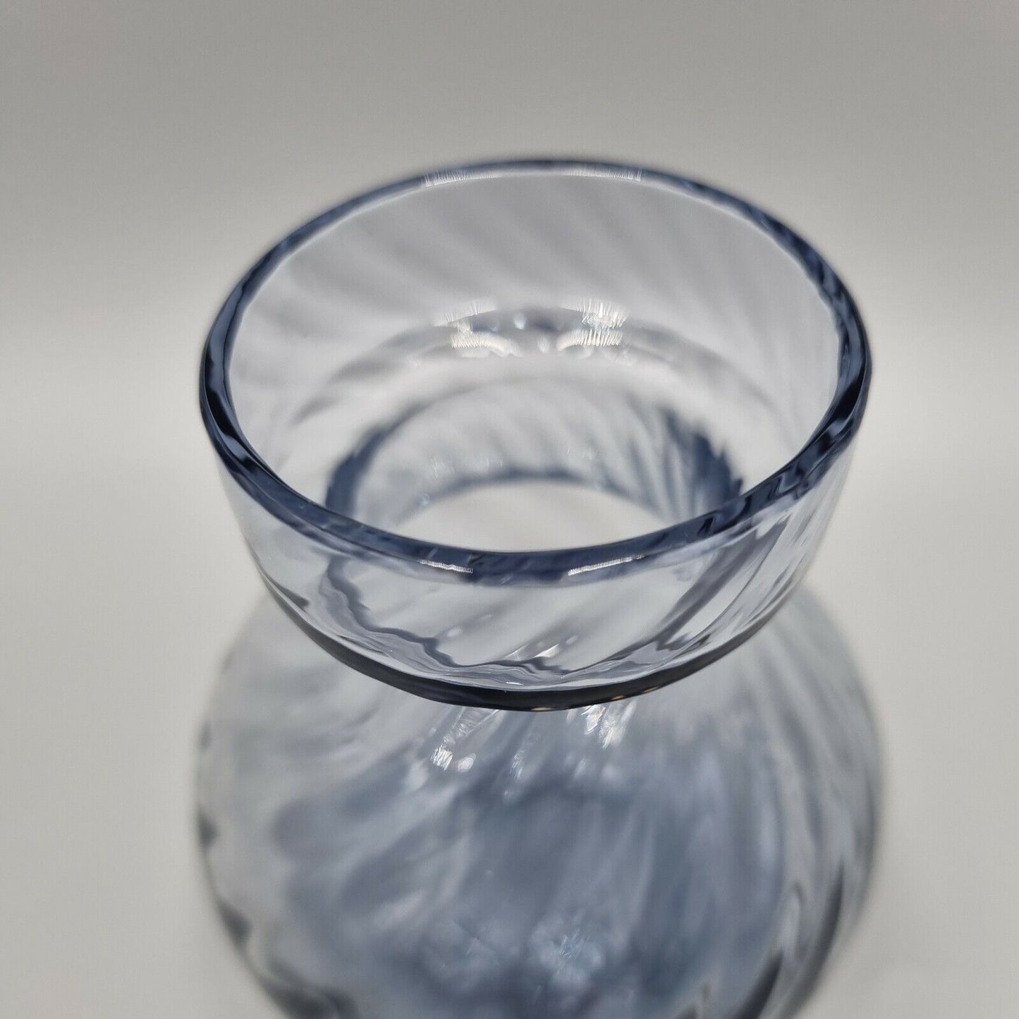 A Dartington Glass  Swirl / Ripple Candleholder / Vase FT 266, VGC