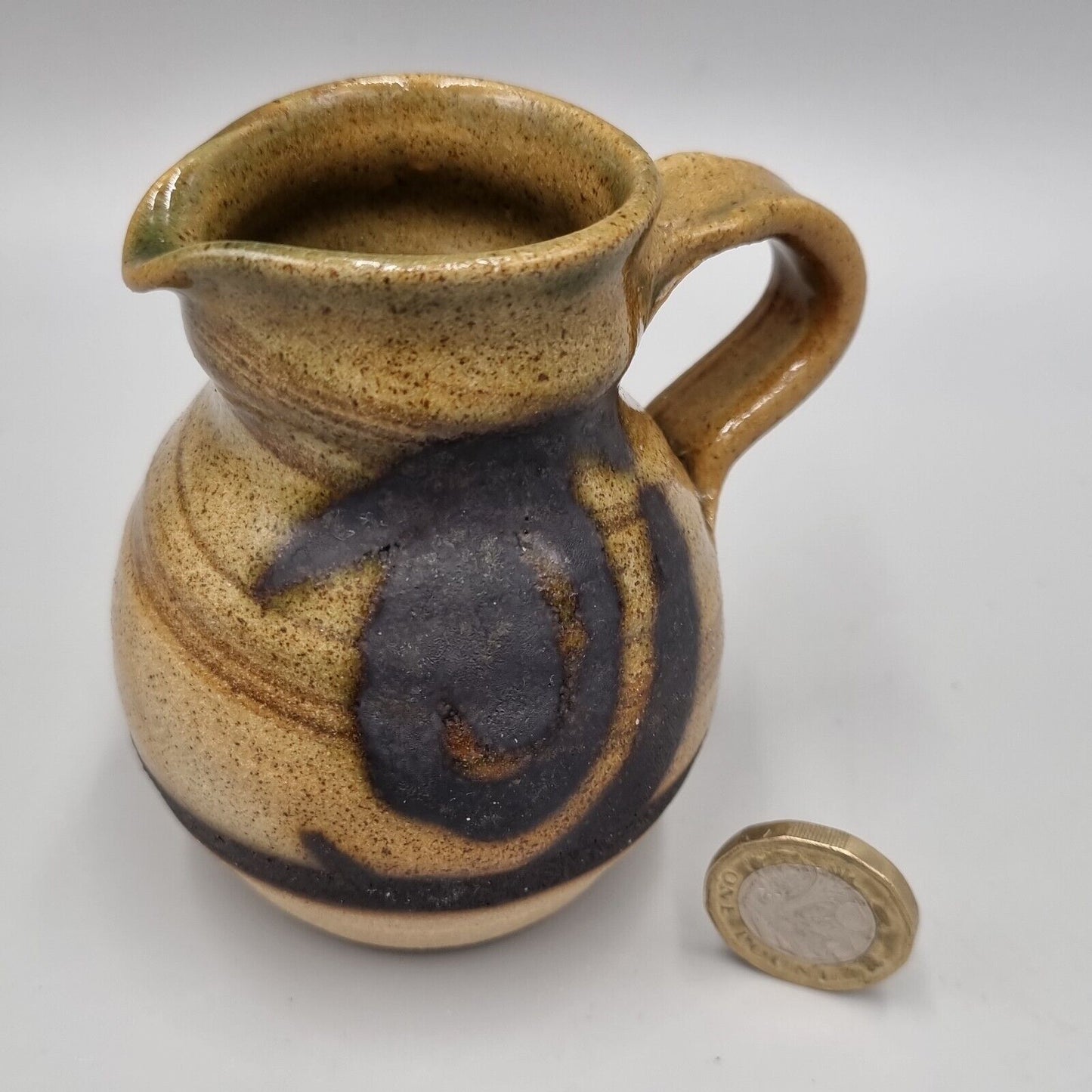 A Vintage Moffat Studio Pottery Jug By Gerard T. Lyons, Scotland.