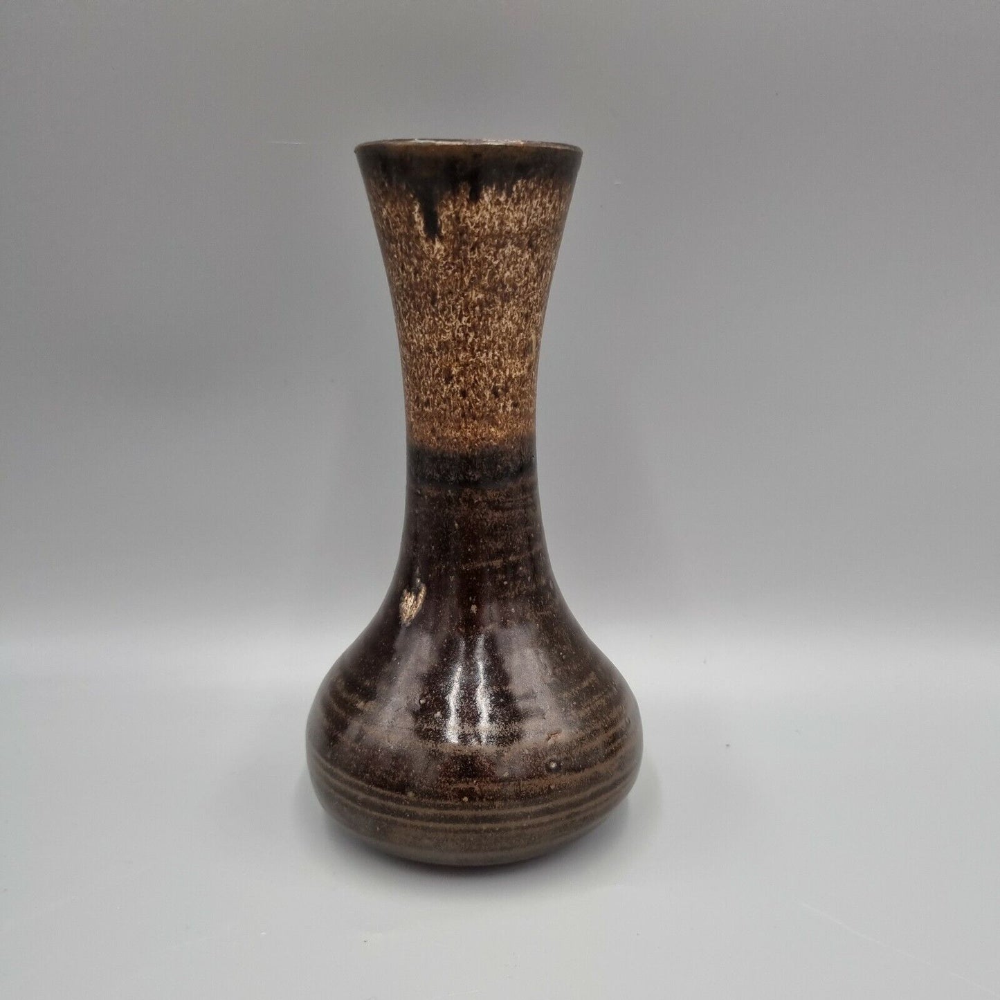 A Vintage Grouville Studio Pottery Vase, Jersey, Robert Boissiere. VGC.